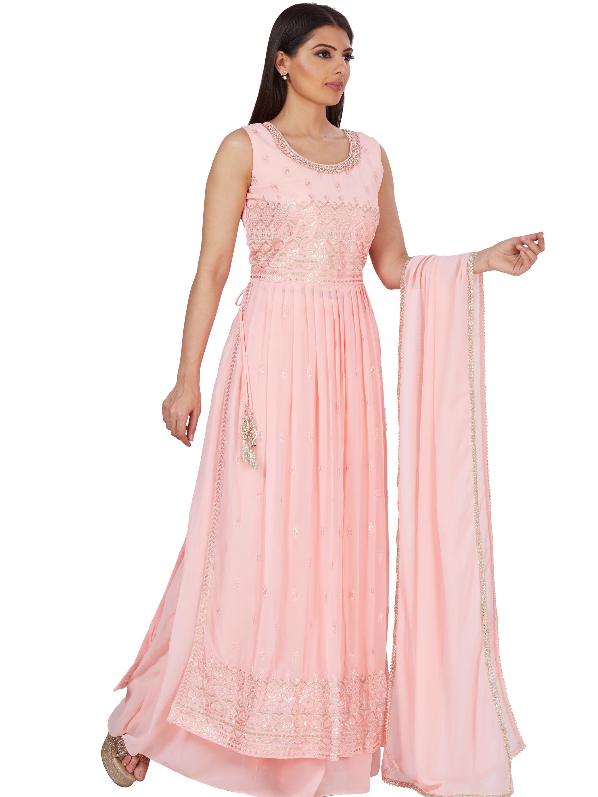 Brinda Palazzo Suit - Roop Darshan