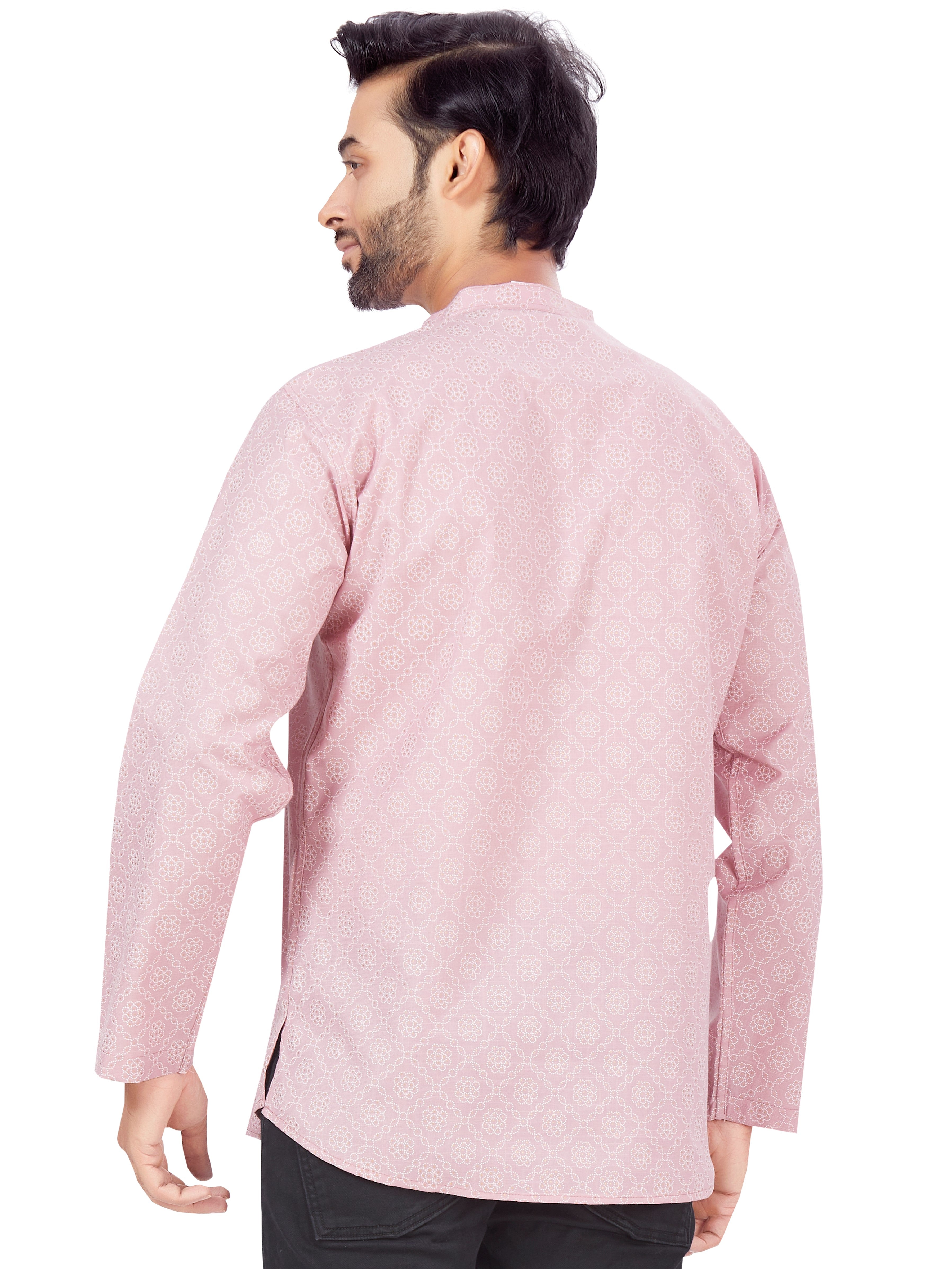 Mens Printed Kurti - Roop Darshan