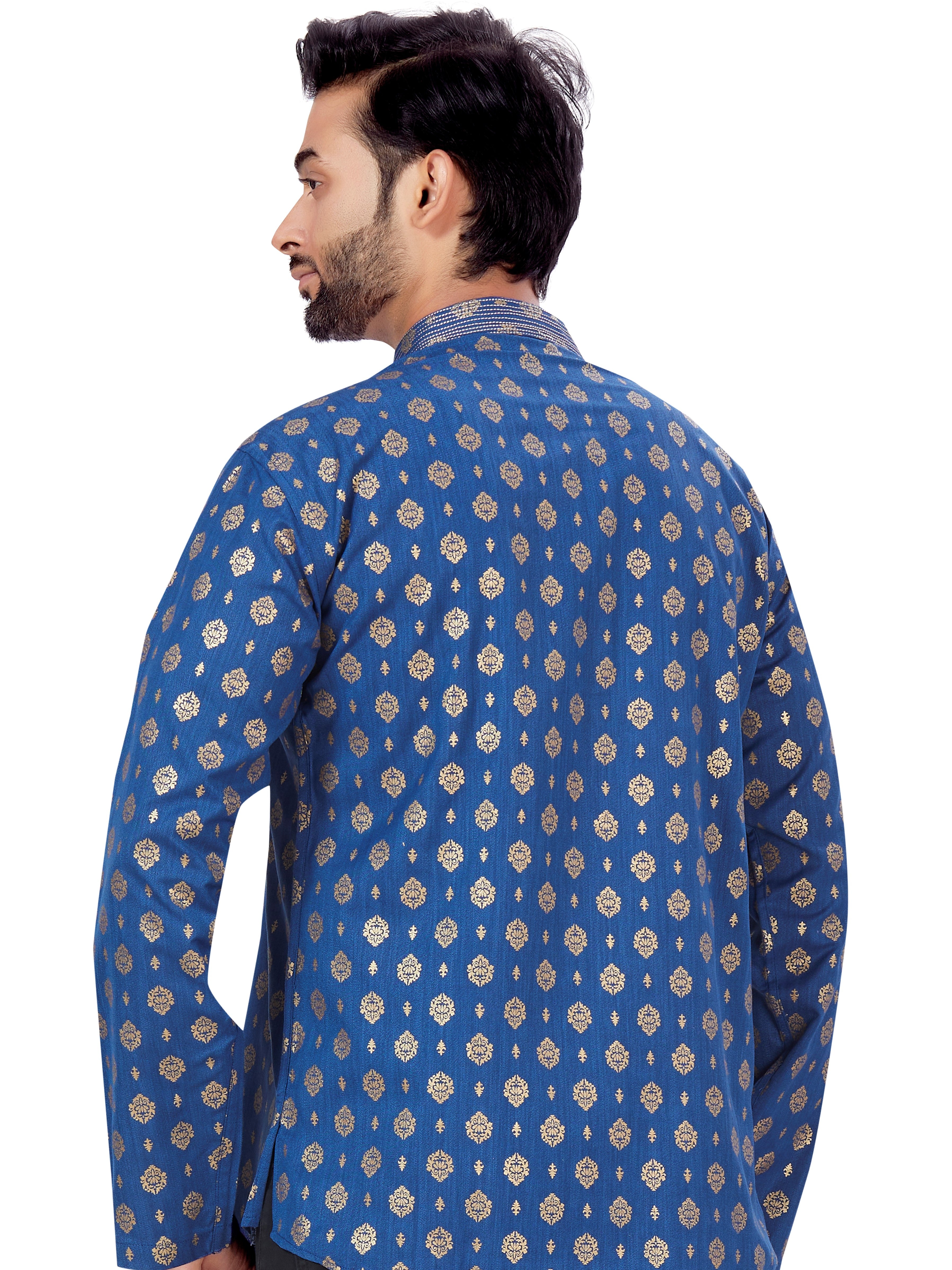 Mens Printed Kurti - Roop Darshan