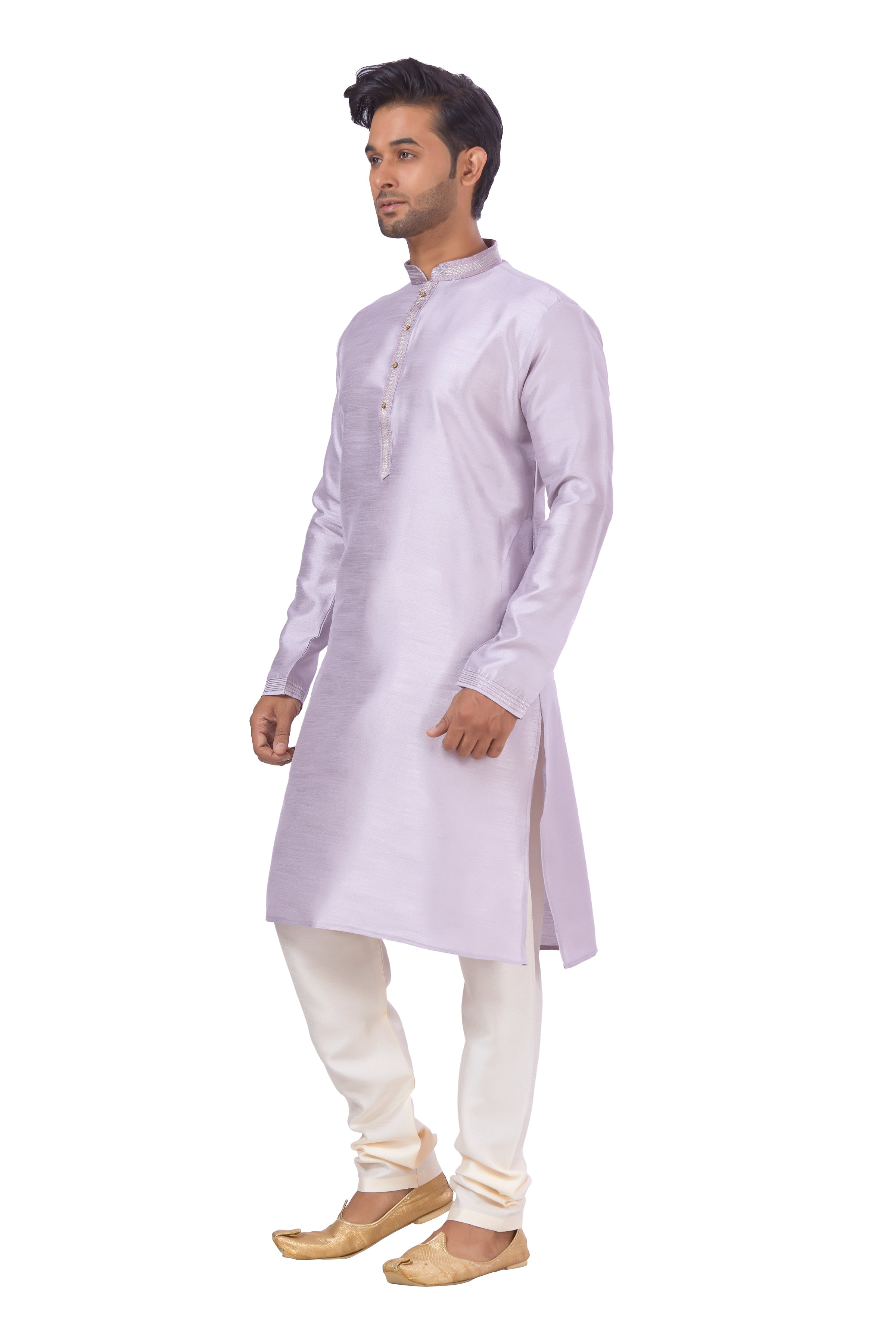 Mens Plain Kurta Payjama - Roop Darshan