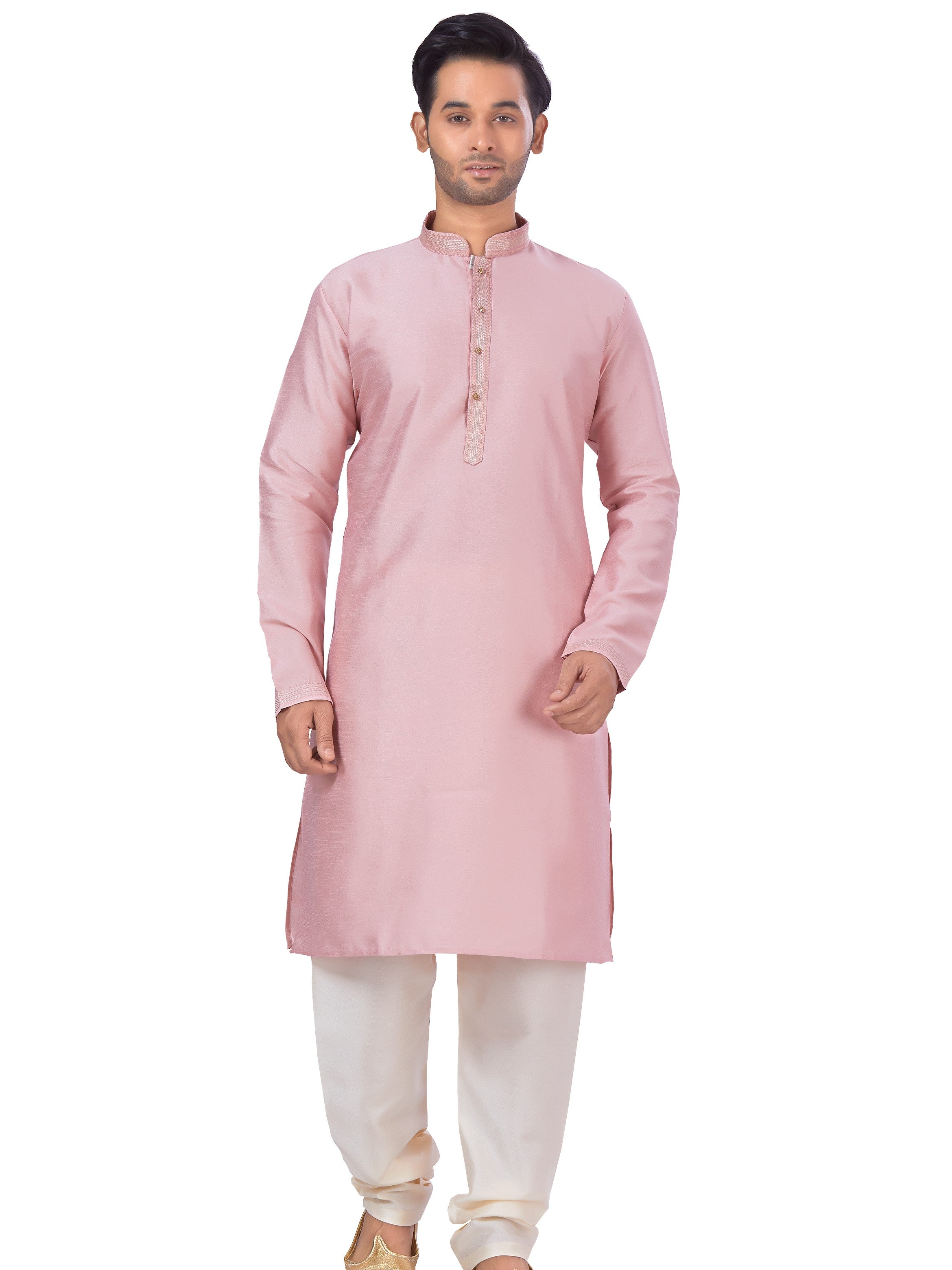 Mens Plain Kurta Payjama - Roop Darshan