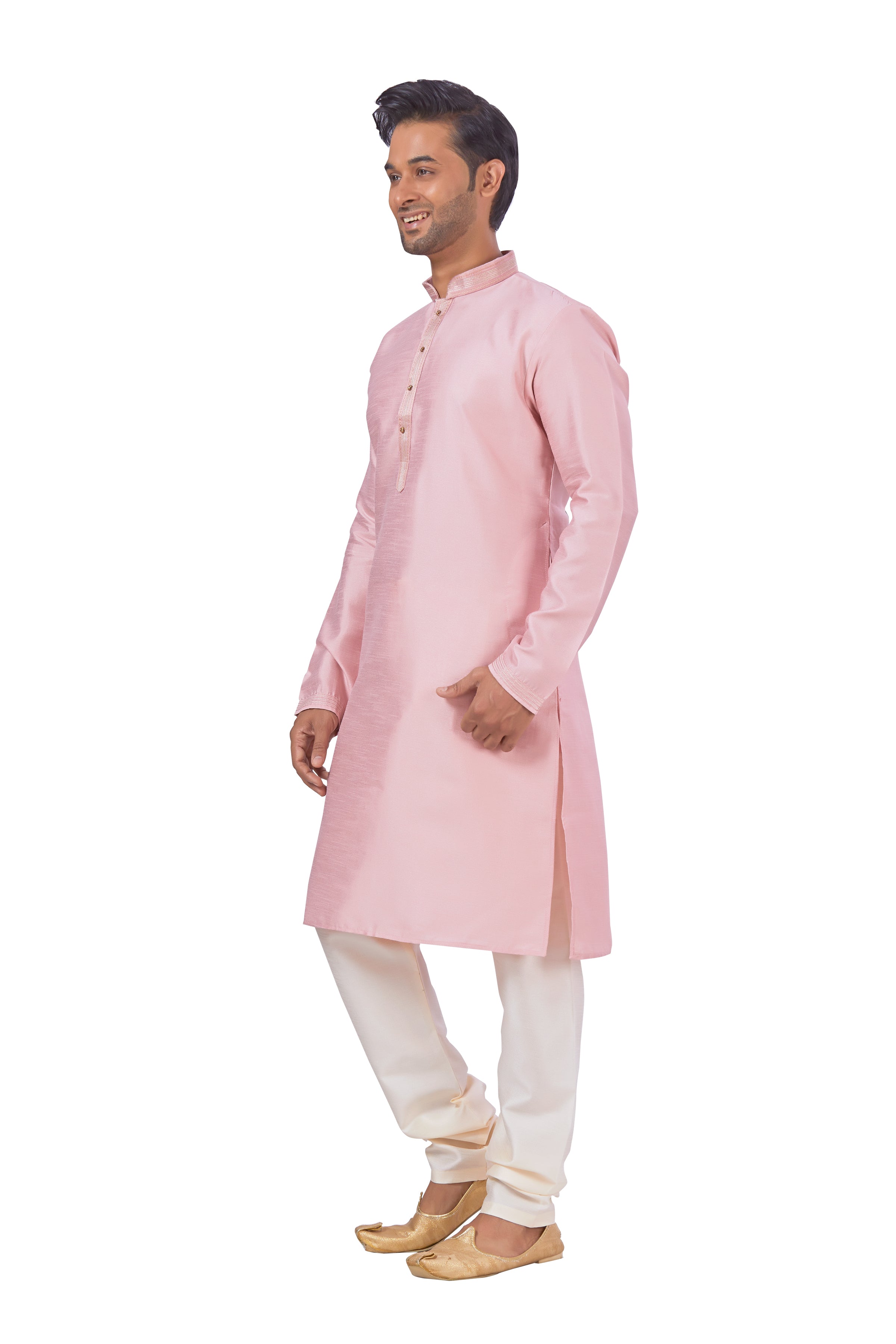 Mens Plain Kurta Payjama - Roop Darshan
