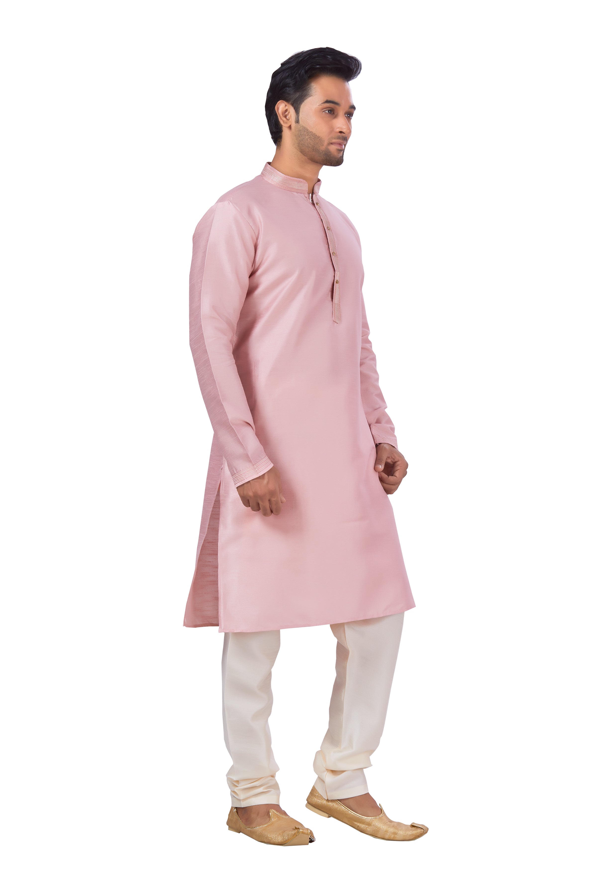 Mens Plain Kurta Payjama - Roop Darshan