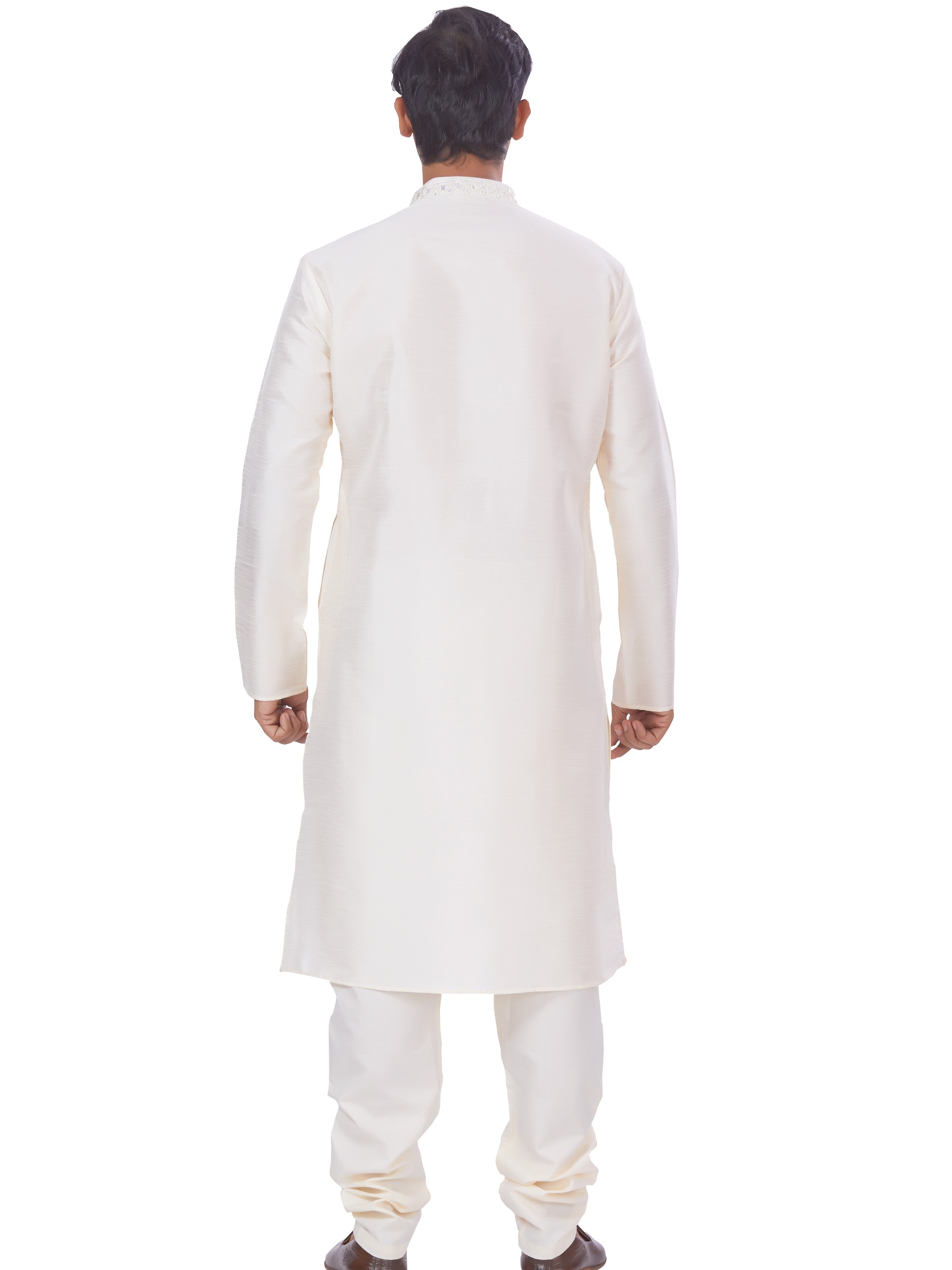 Mens Embroidered Kurta Payjama - Roop Darshan