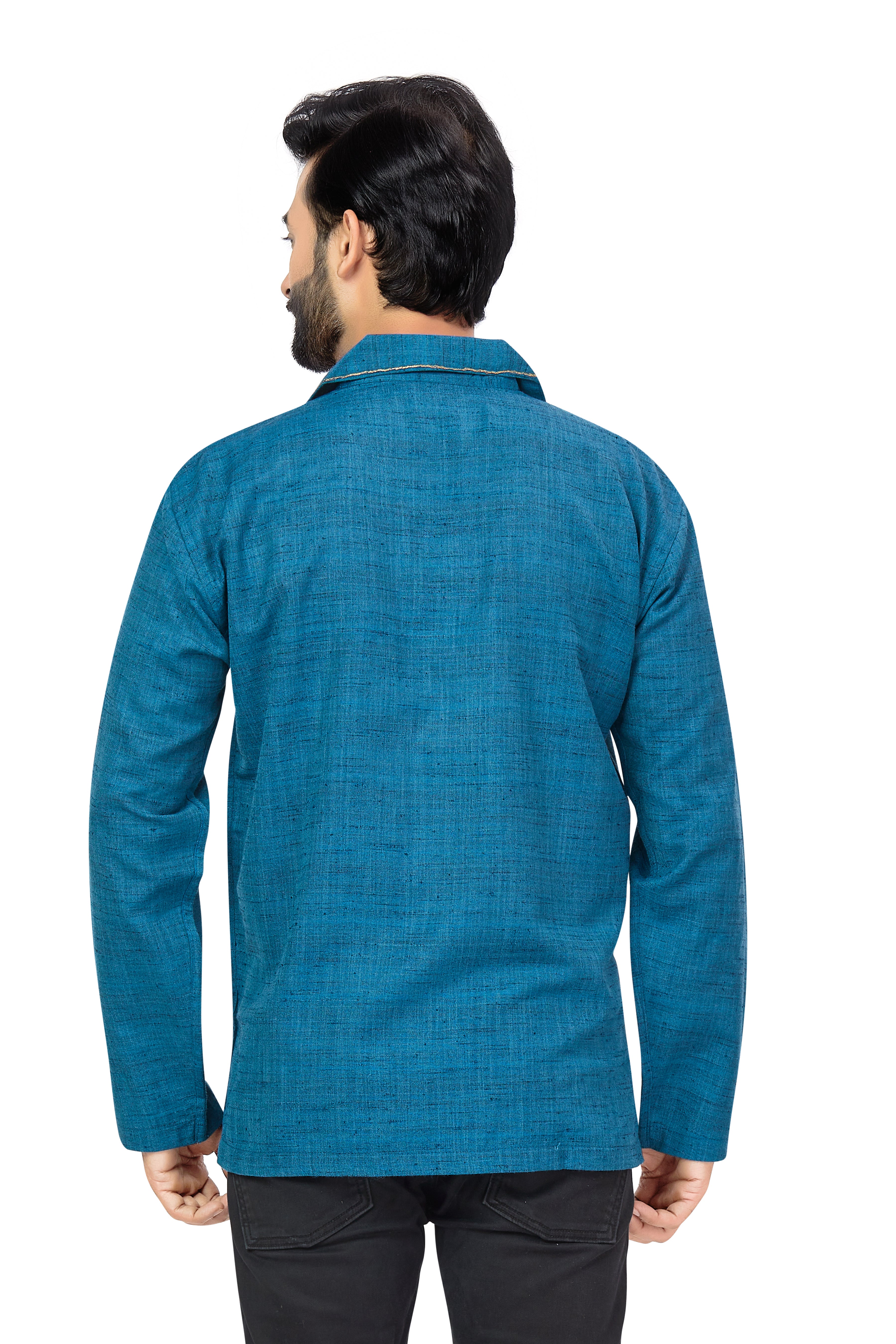 Mens Embroidered Kurti - Roop Darshan