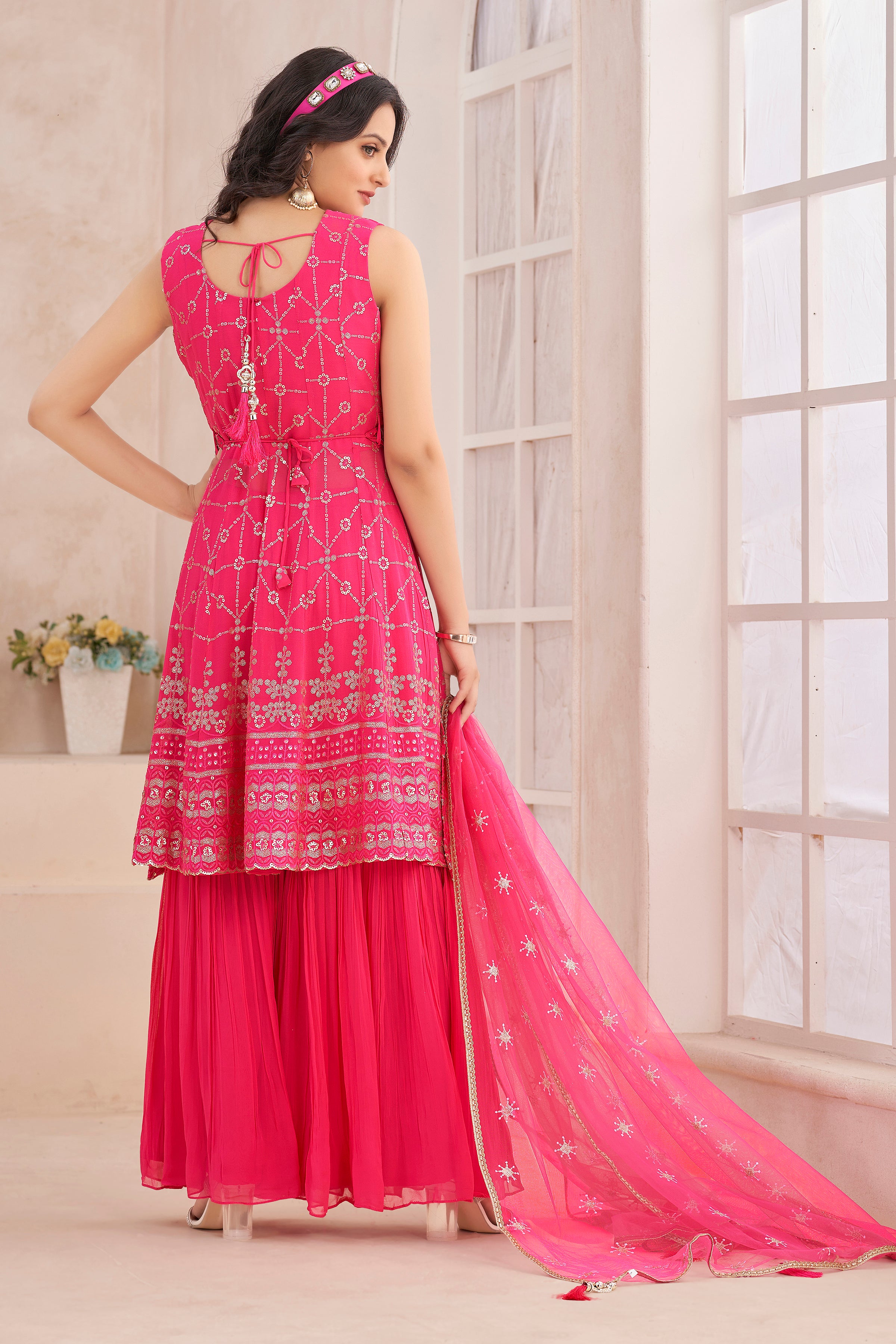 Amaira Sharara Suit - Roop Darshan