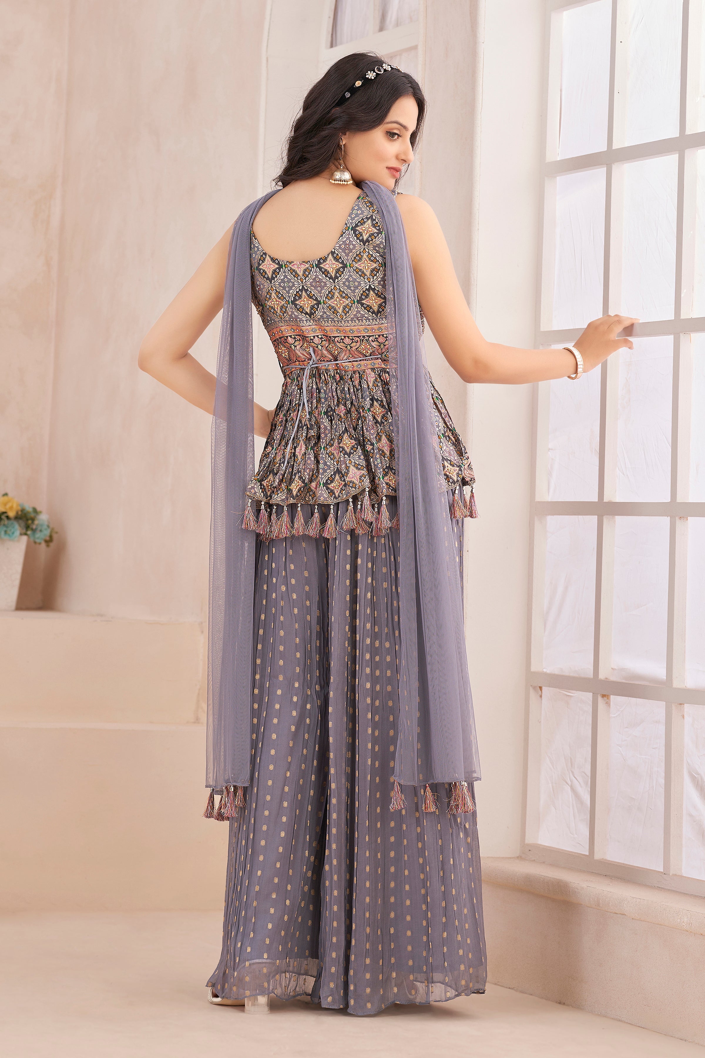 Nirva Palazzo Suit - Roop Darshan