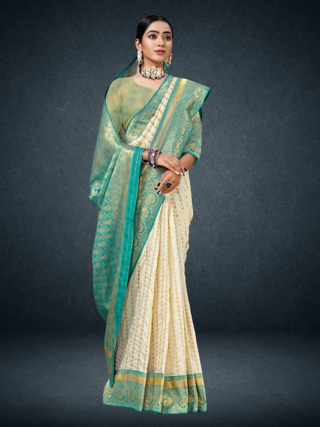 Bhumika Silk Saree - Roop Darshan