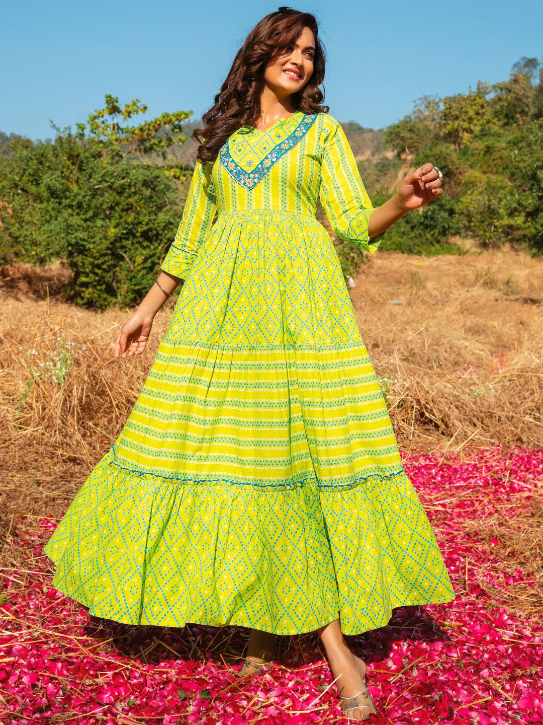 Raima Flair Kurti - Roop Darshan
