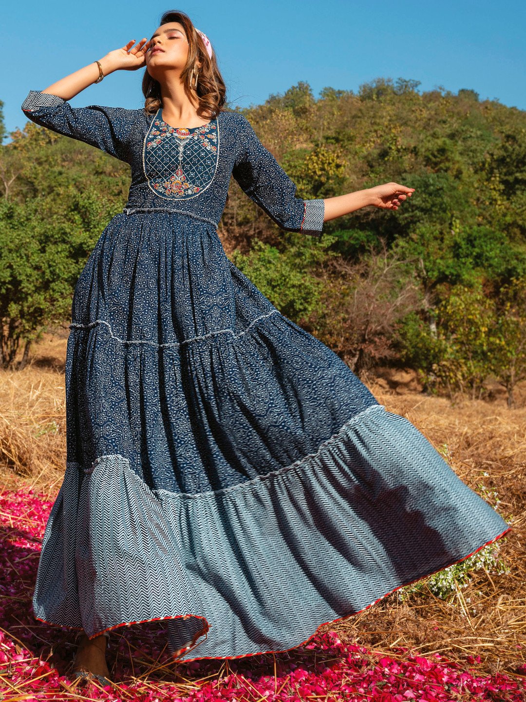 Raima Flair Kurti - Roop Darshan