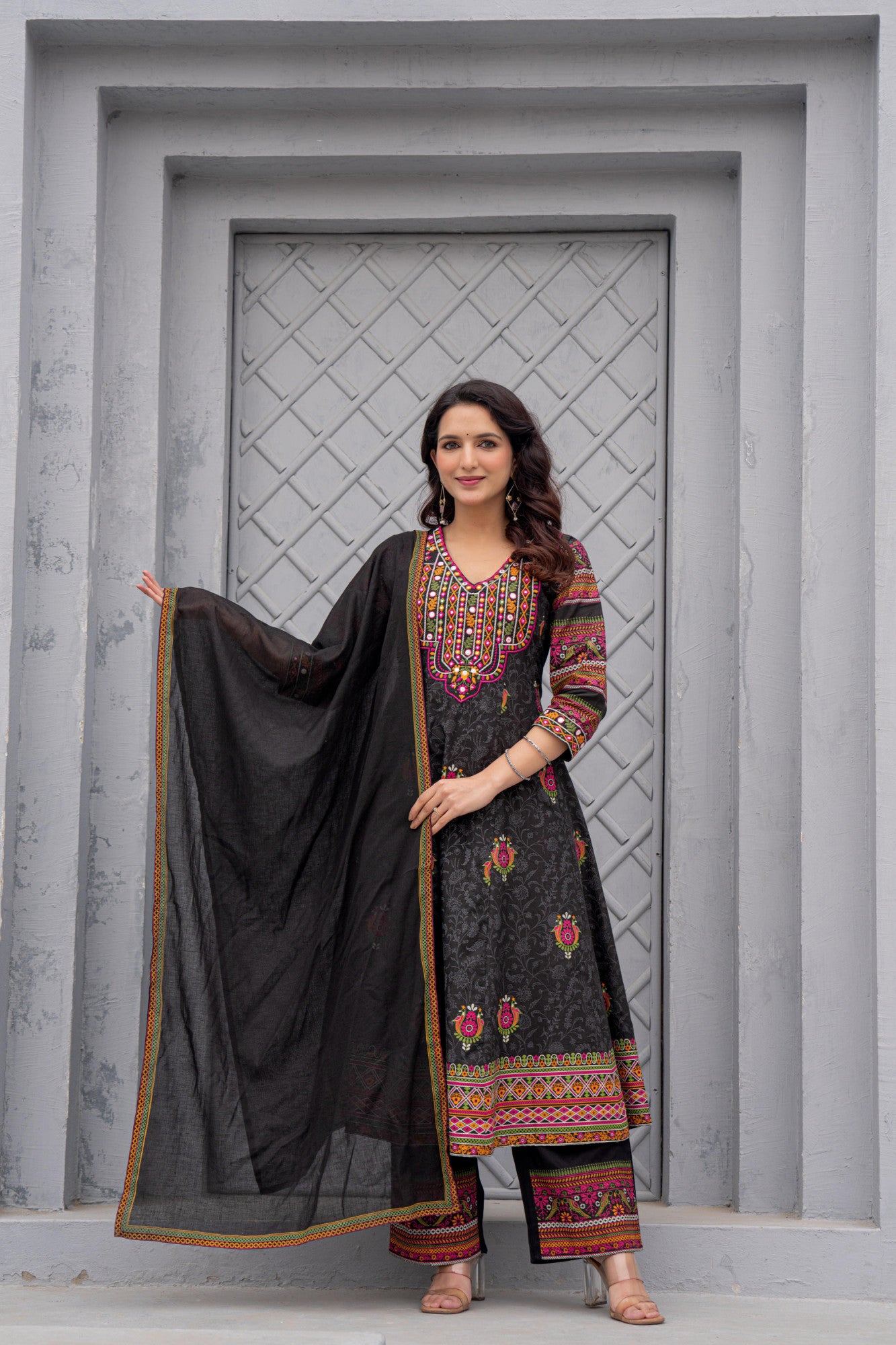 Prisha Flair Kamiz & Pant - Roop Darshan
