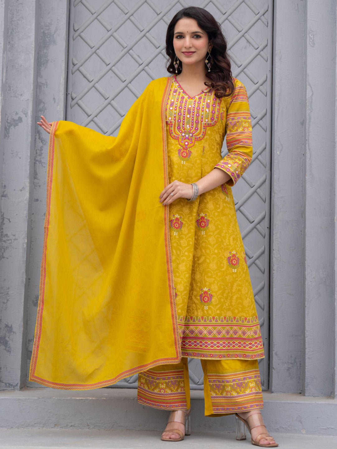 Prisha Flair Kamiz & Pant - Roop Darshan