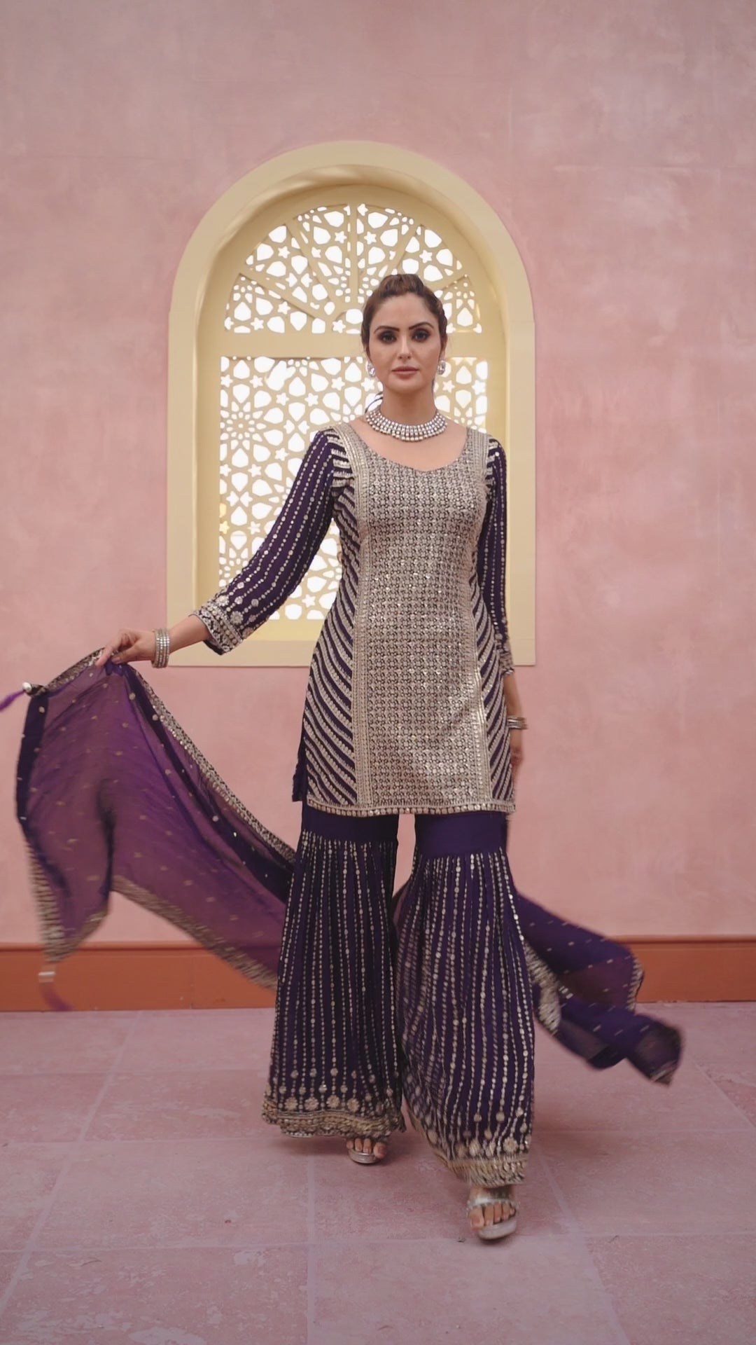 Anokhi Sharara Suit