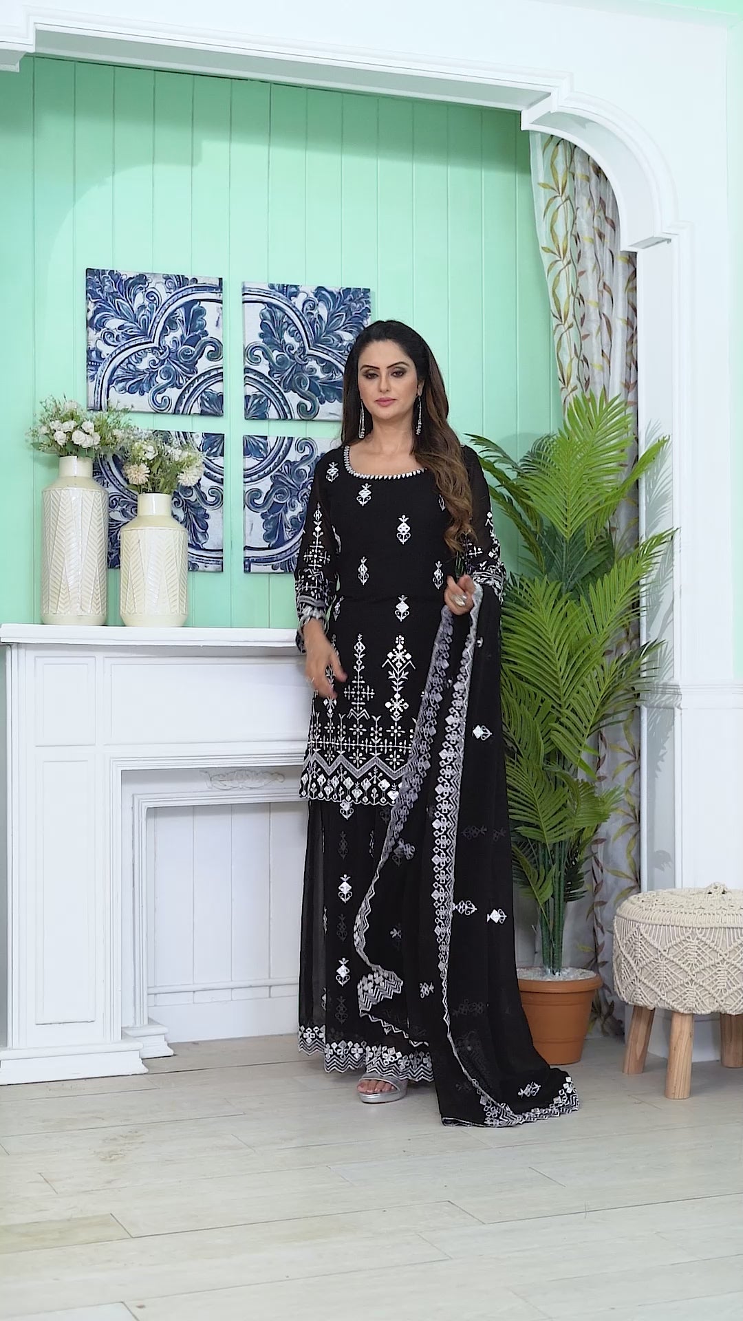 Malti Palazzo Suit