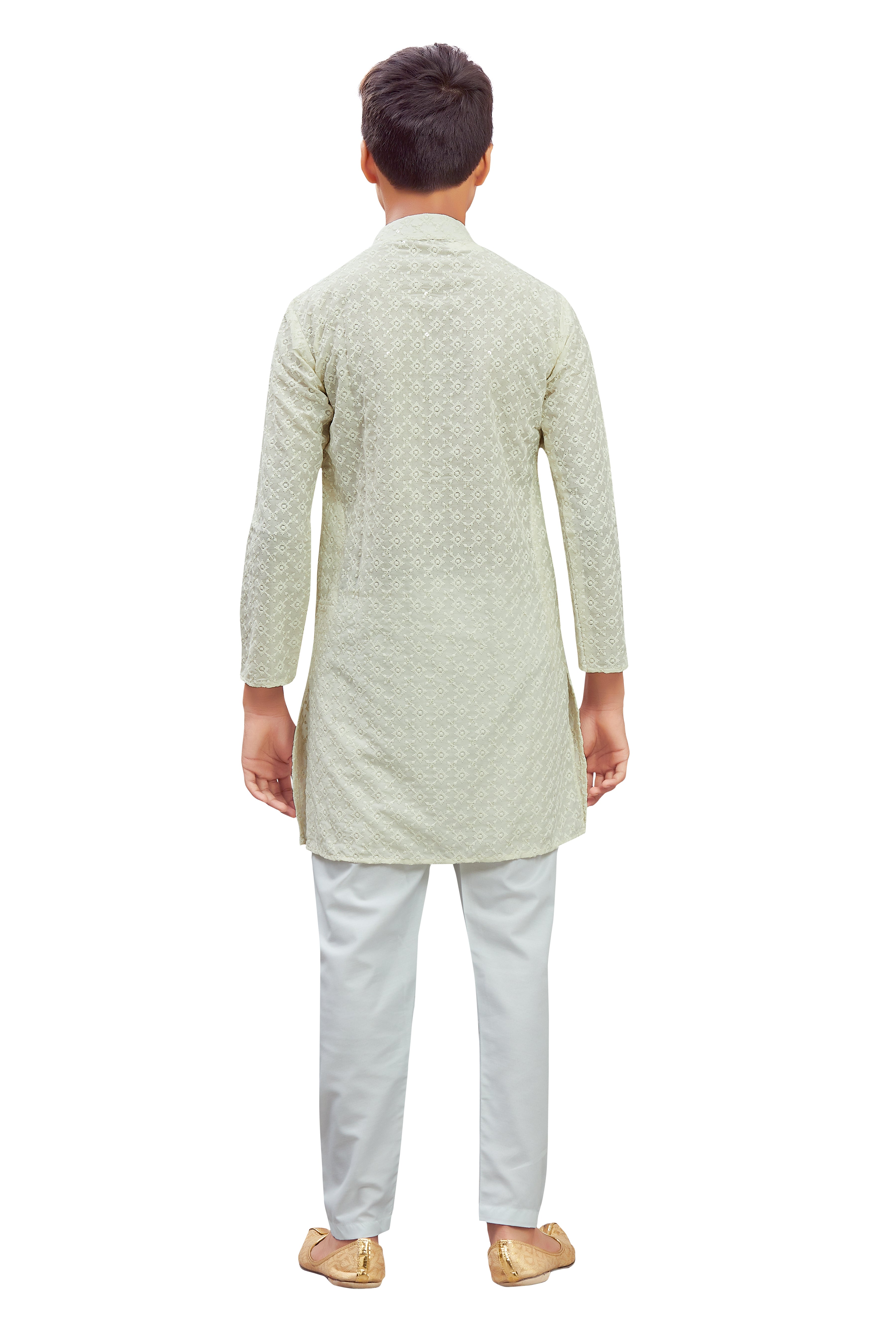 Boys Embroidered Kurta Set