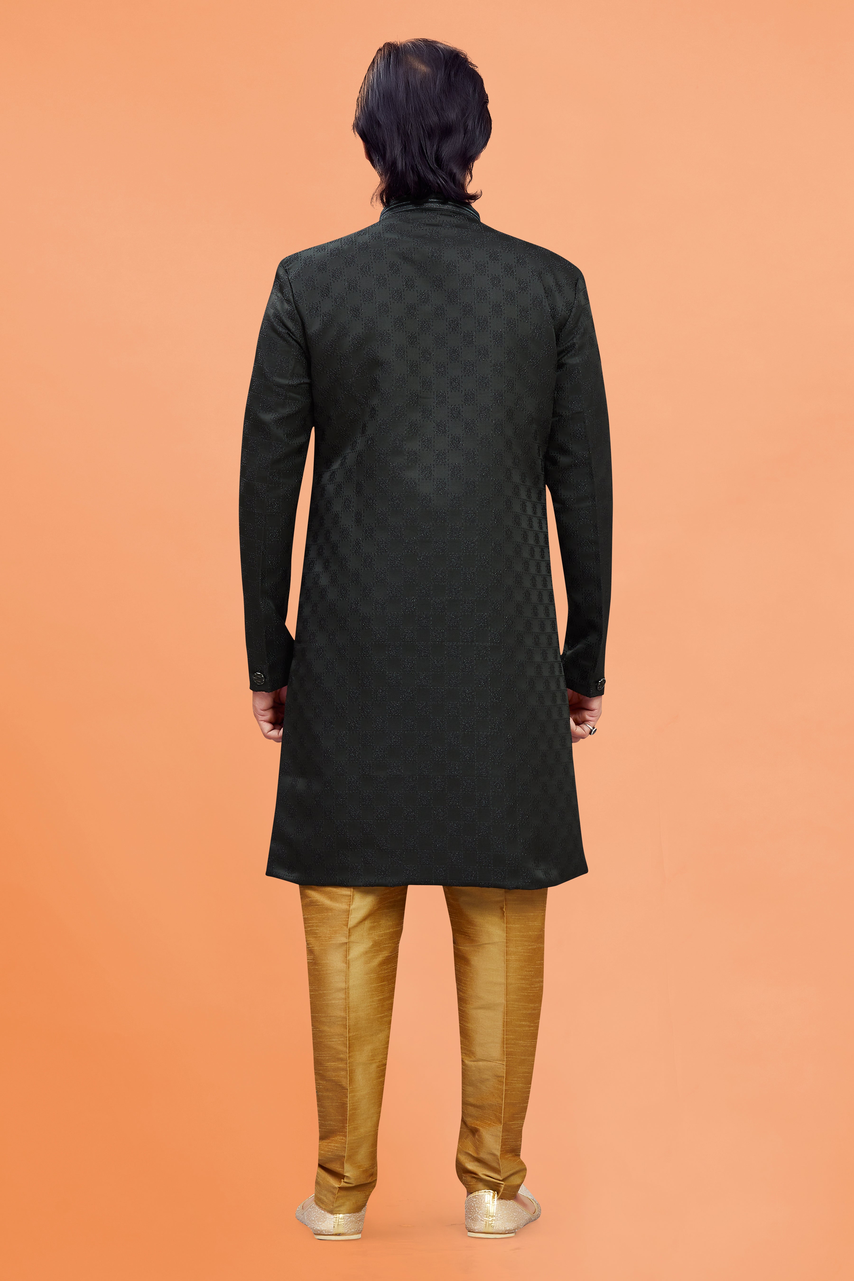 Mens Silk Kurta Set