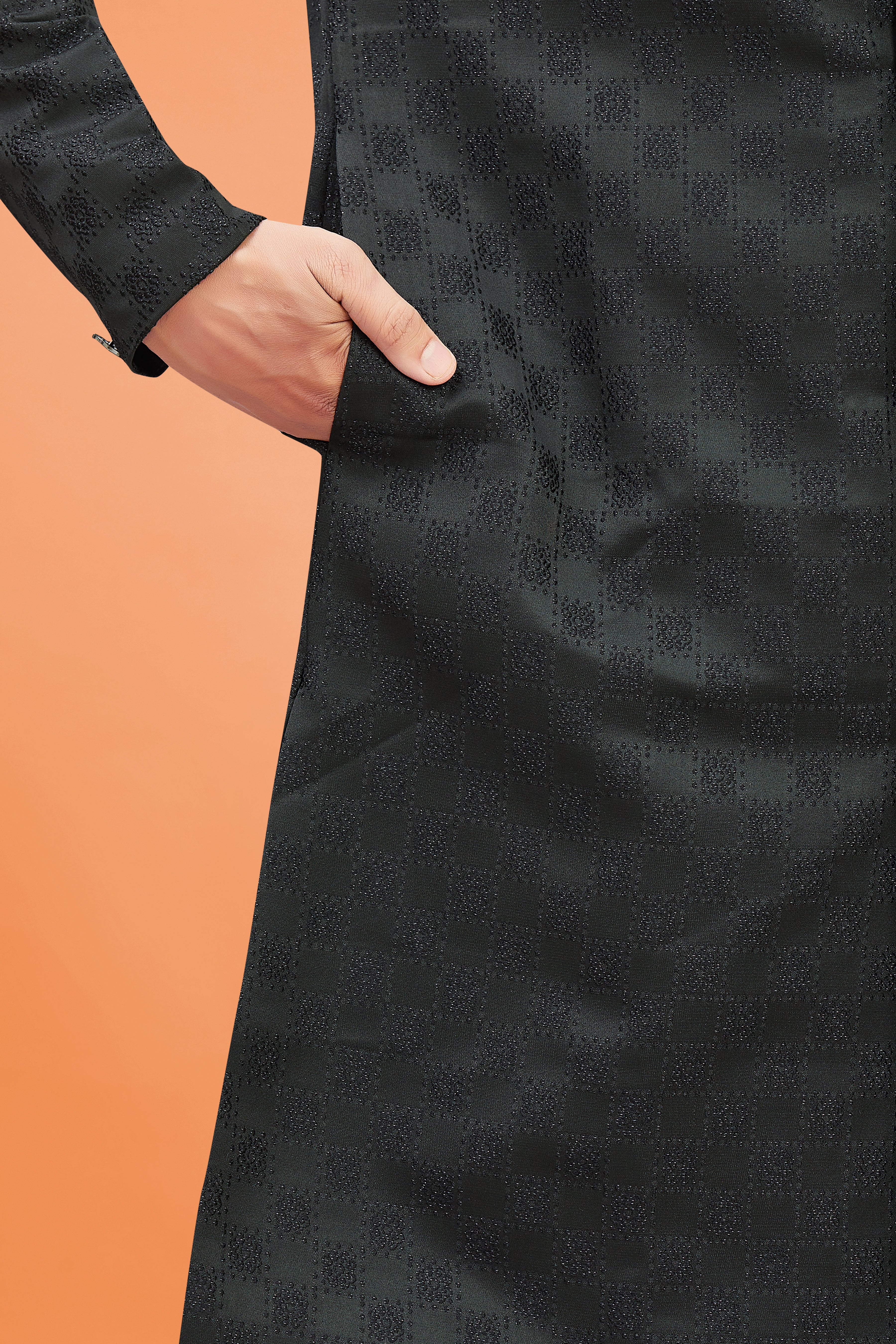 Mens Silk Kurta Set
