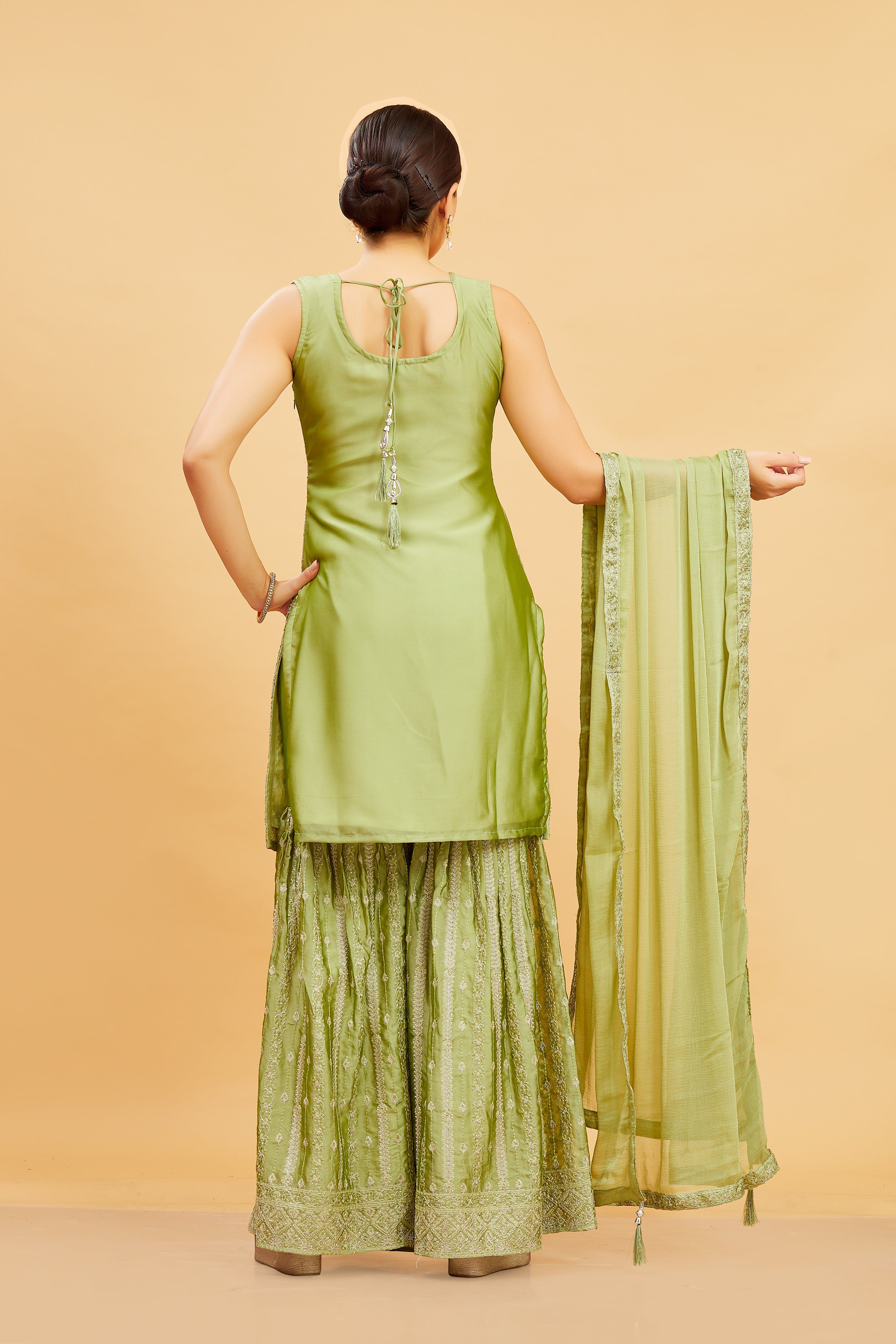 Riya Sharara Suit - Roop Darshan