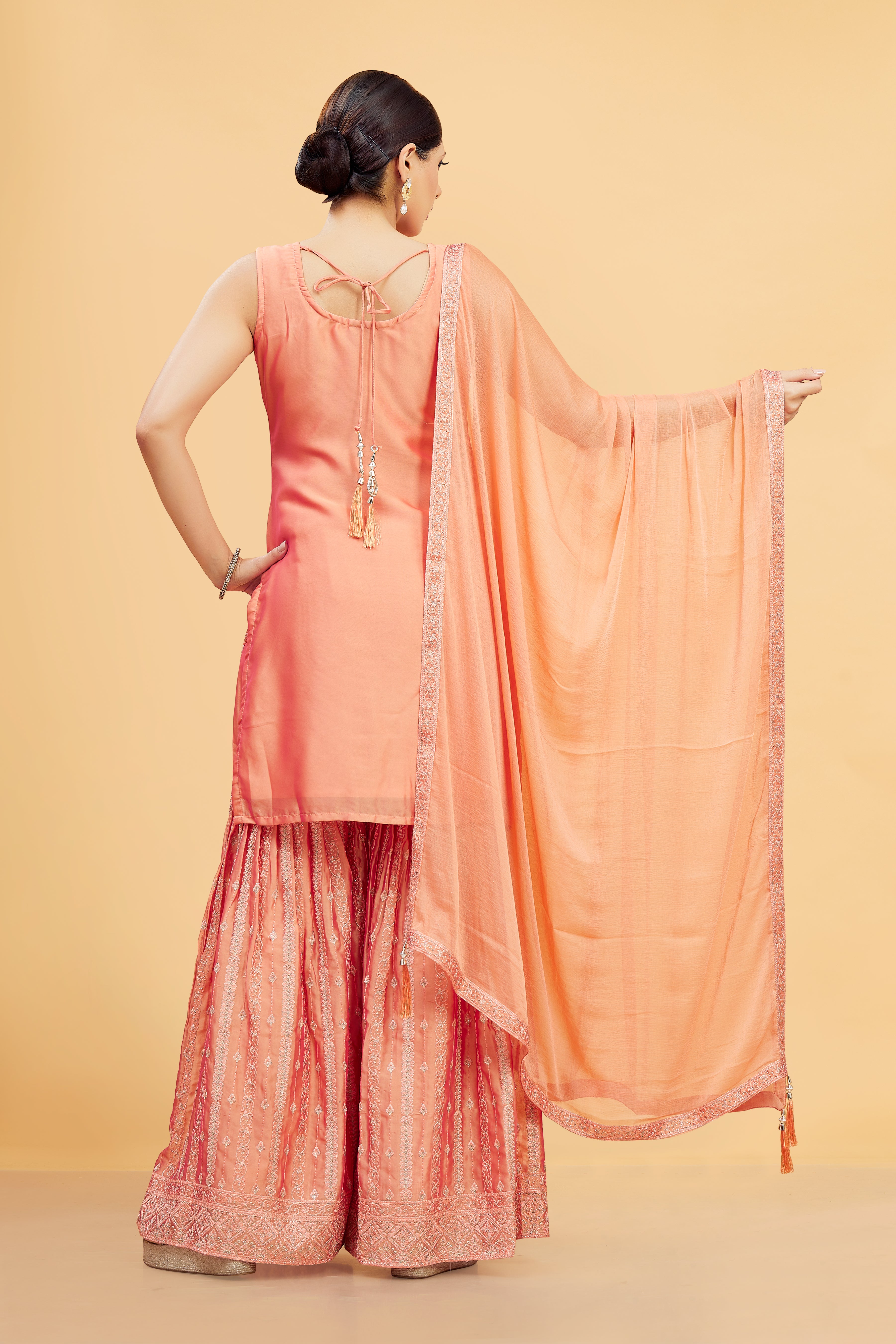 Riya Sharara Suit - Roop Darshan