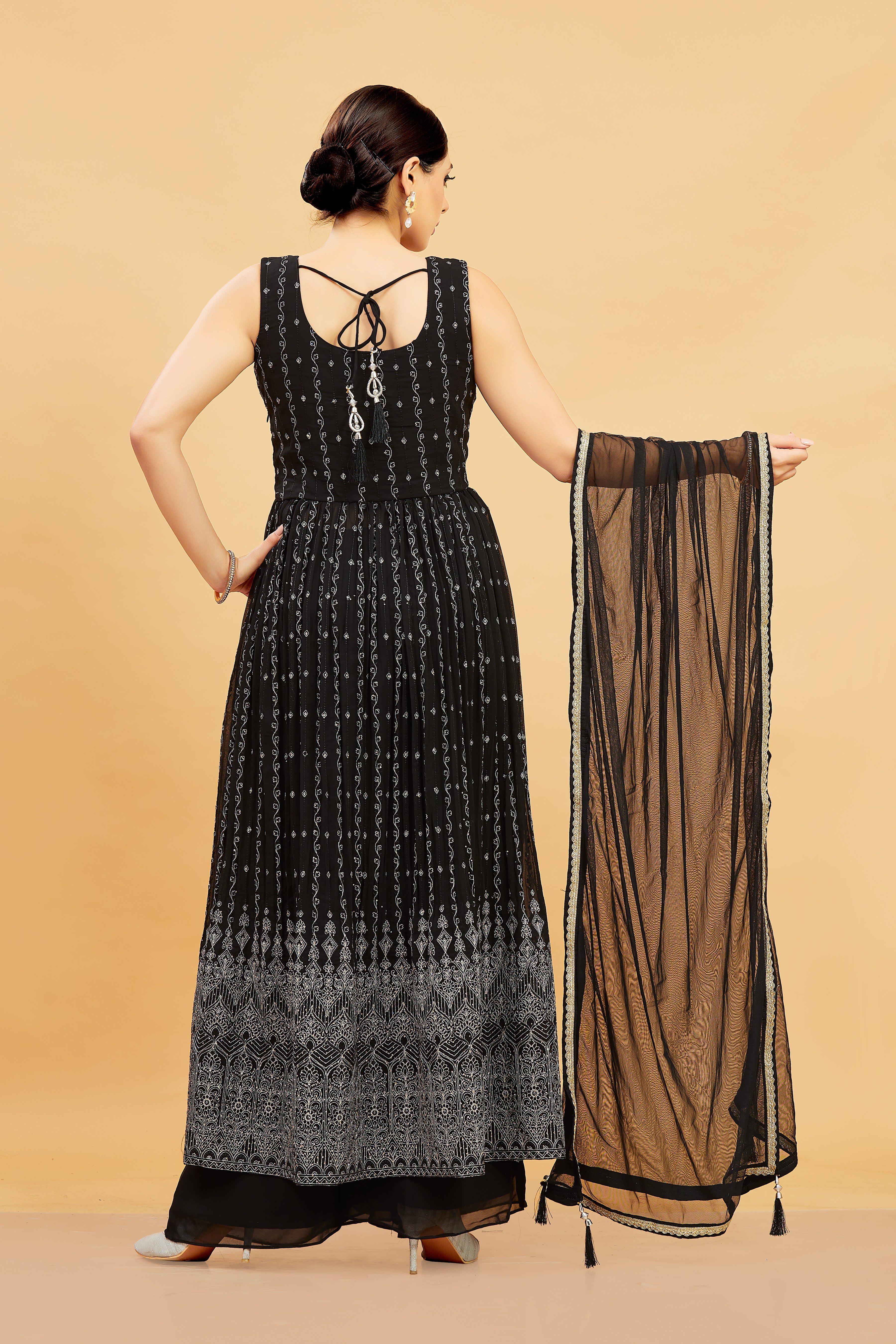 Maya Plazzo Suit - Roop Darshan