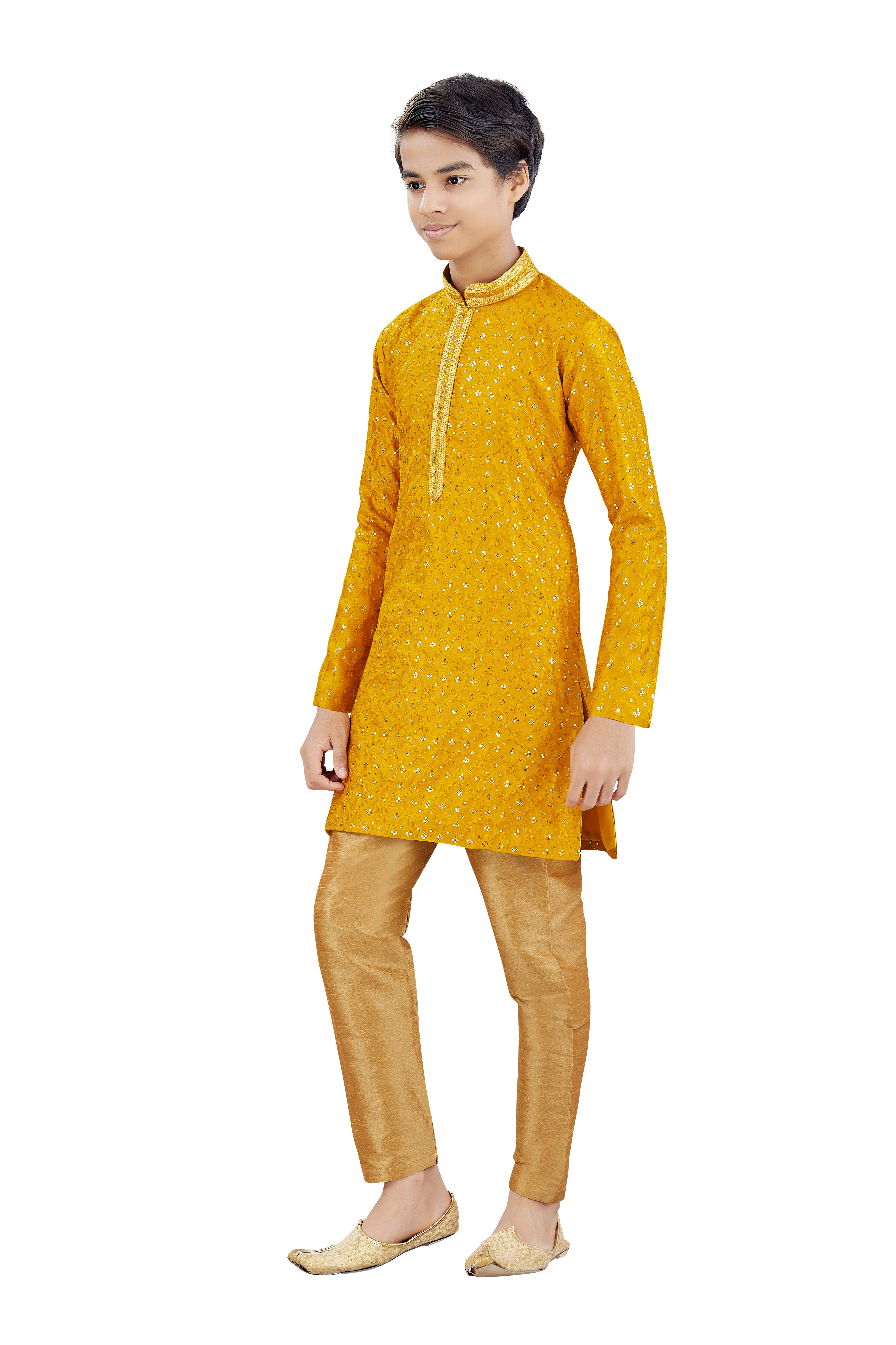 Boys Silk Kurta Set - Roop Darshan