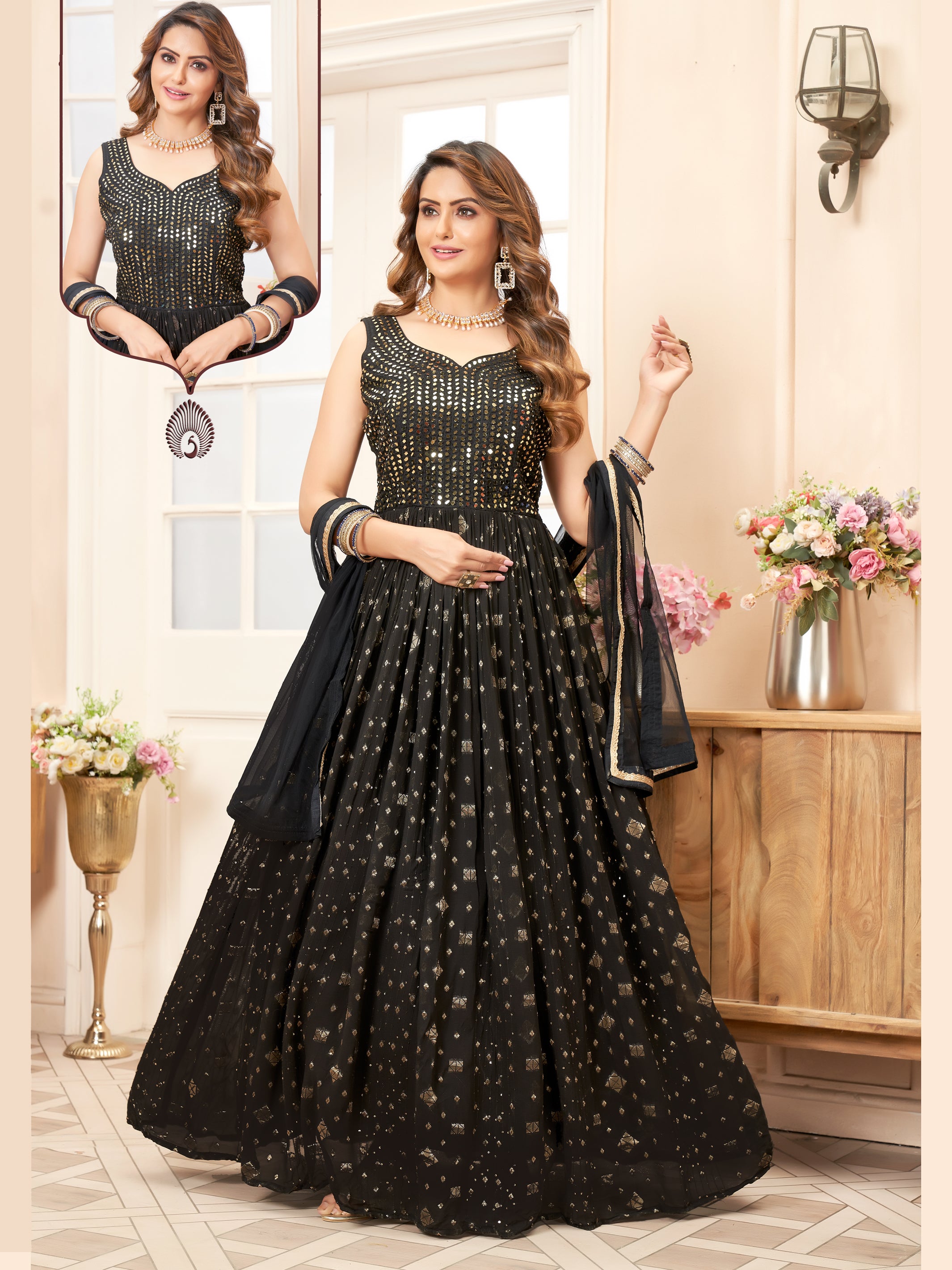 Gulnaz Flair Suit - Roop Darshan