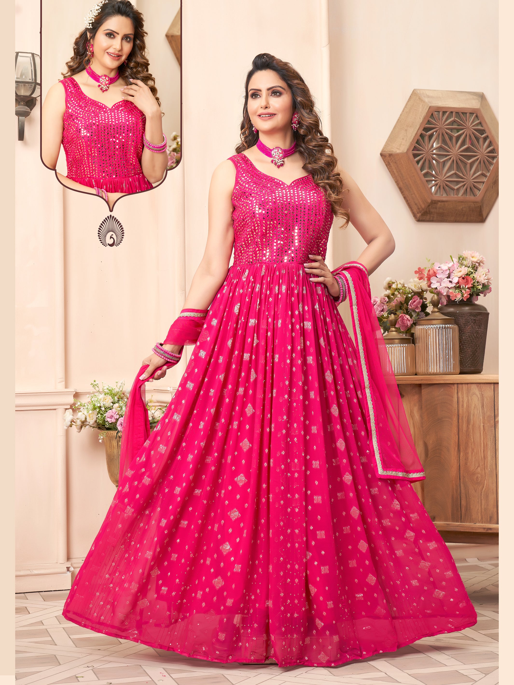 Gulnaz Flair Suit - Roop Darshan