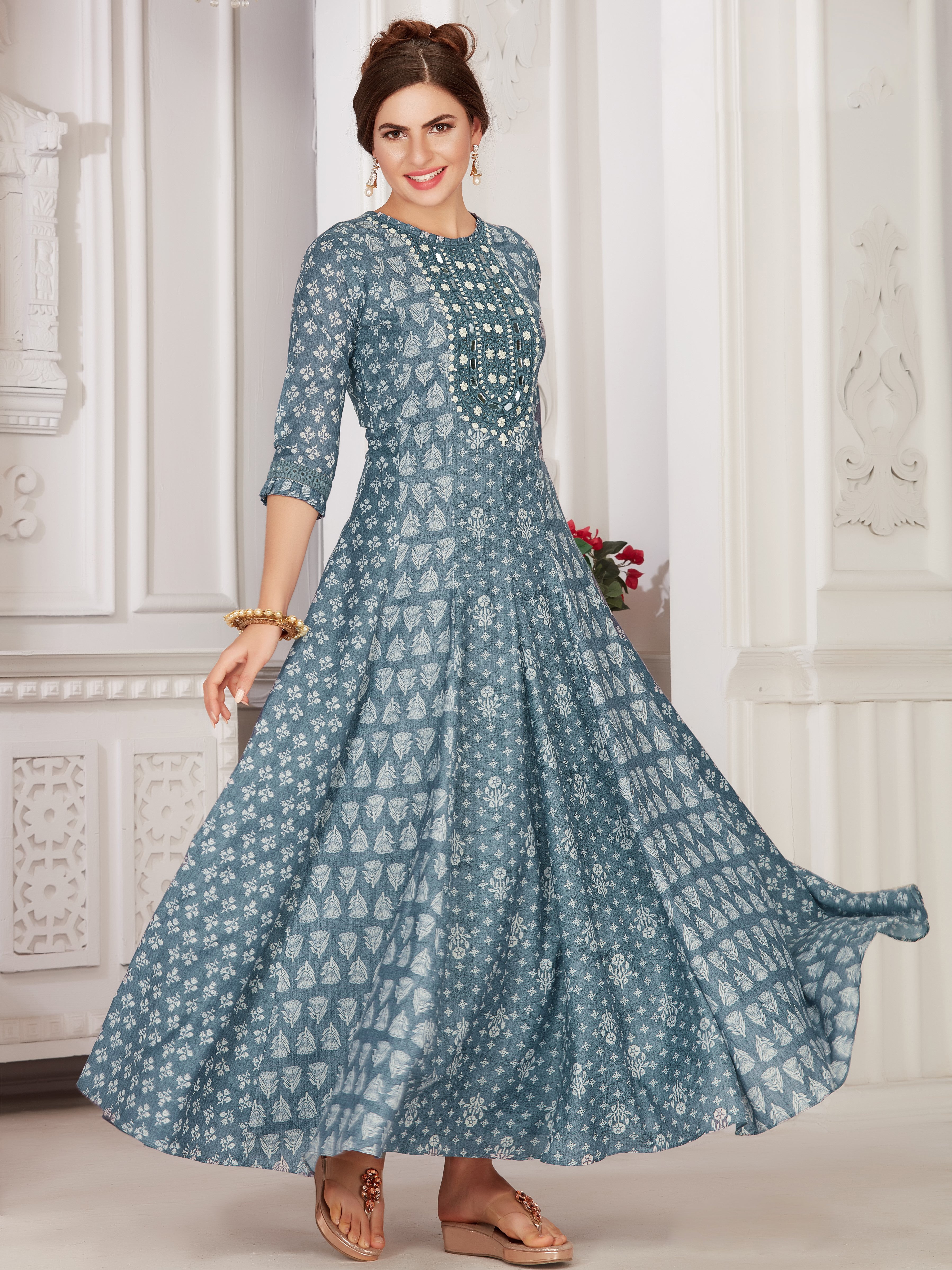 Nira Flair Kurti - Roop Darshan