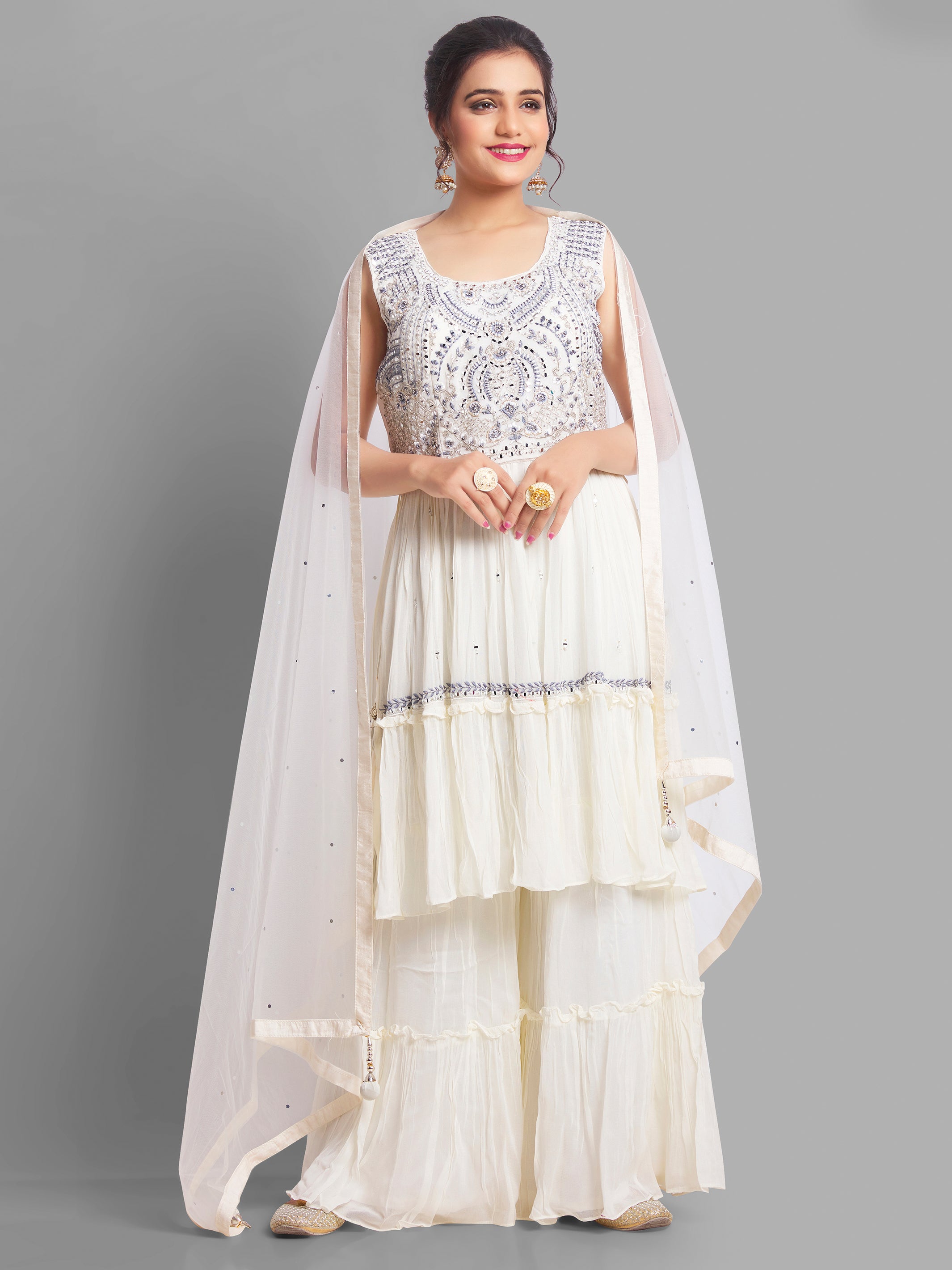 Shalini Sharara Suit - Roop Darshan