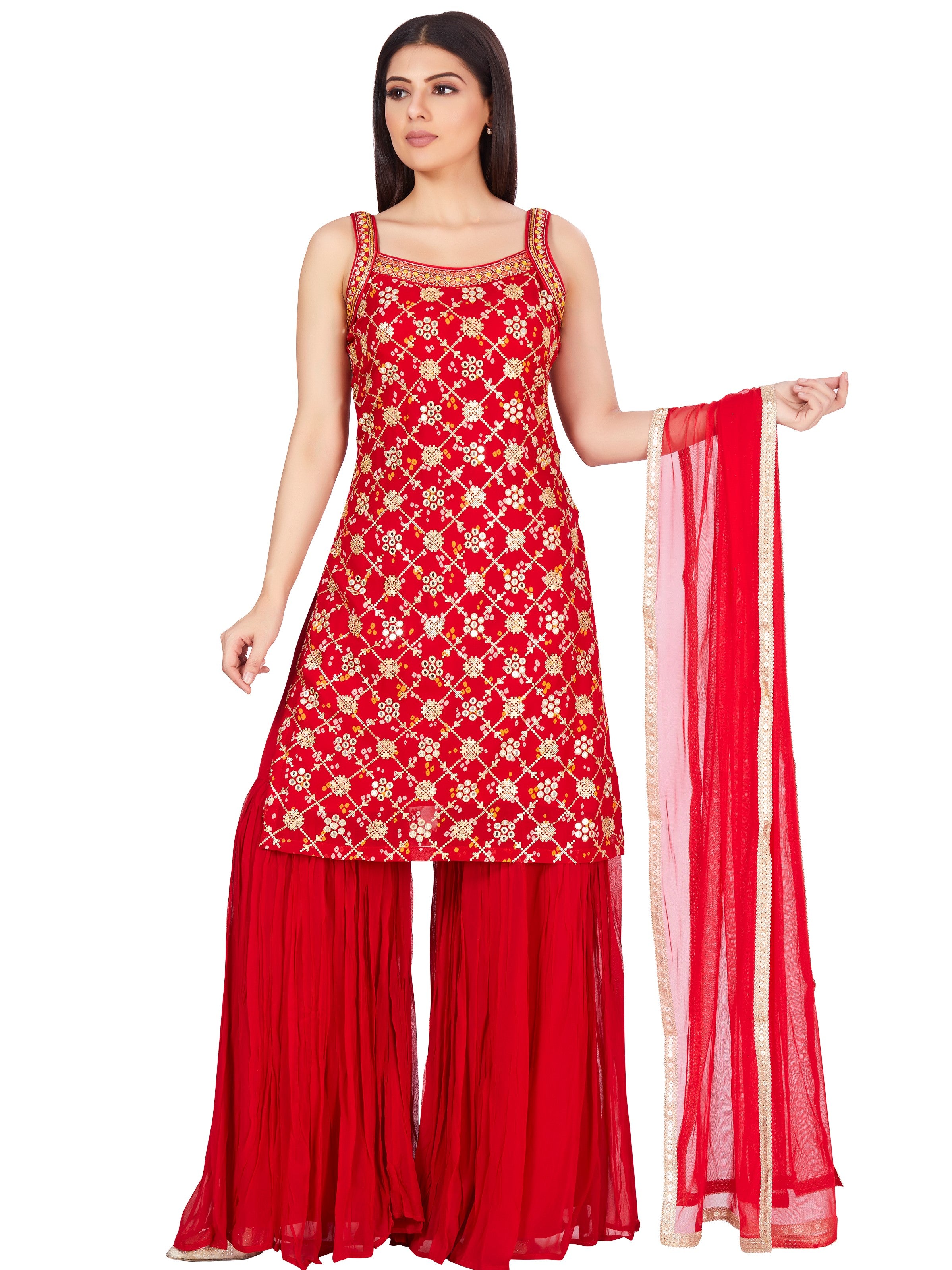Kavita Sharara Suit - Roop Darshan