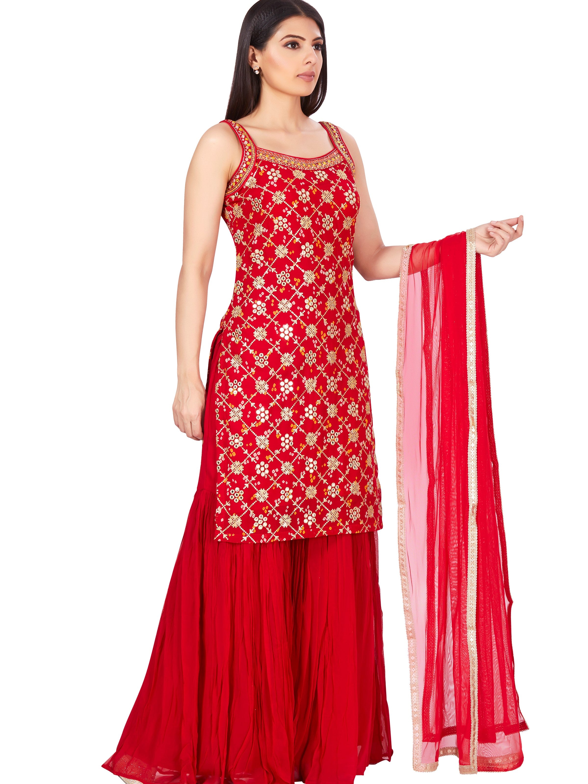 Kavita Sharara Suit - Roop Darshan