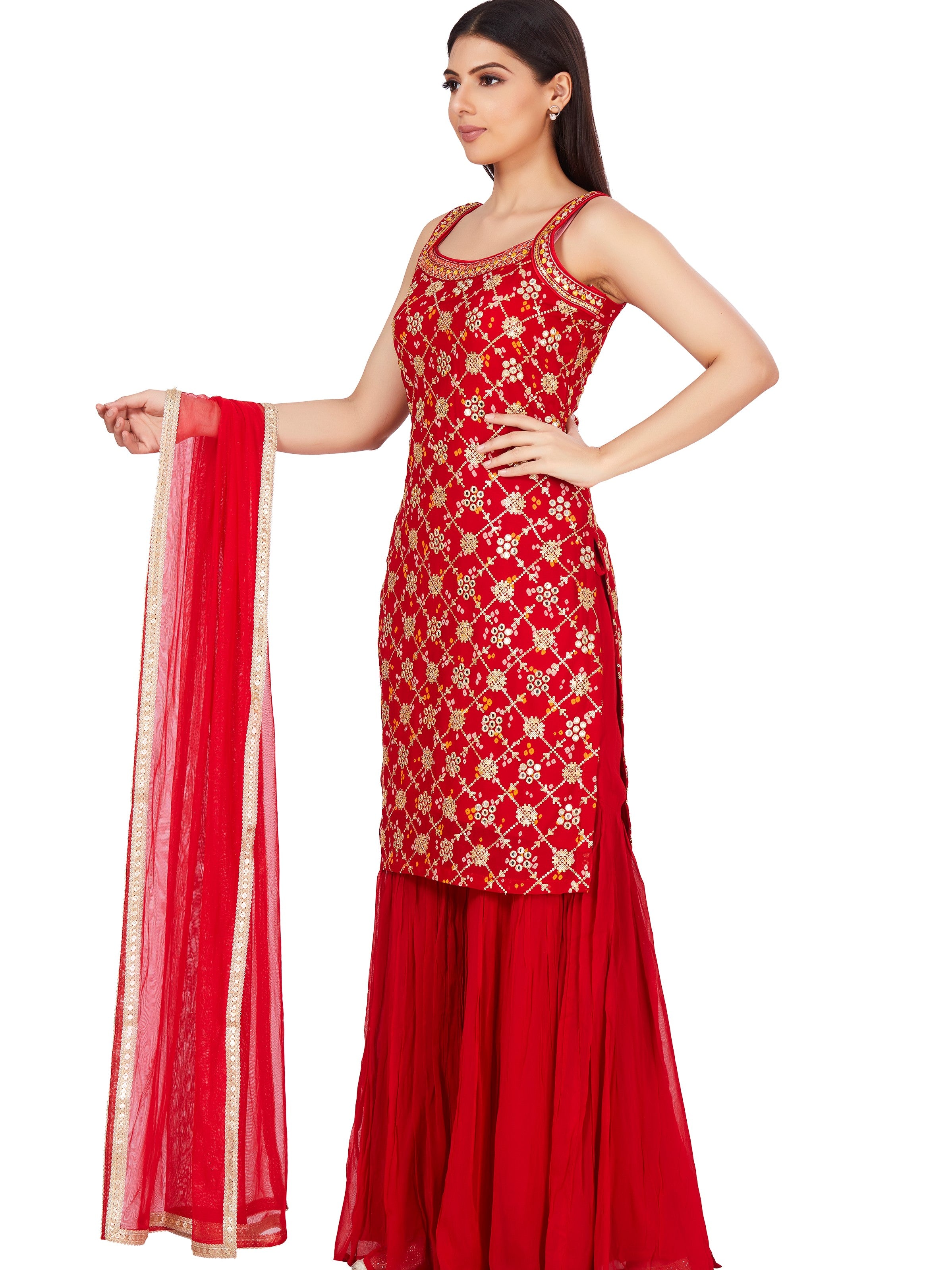 Kavita Sharara Suit - Roop Darshan