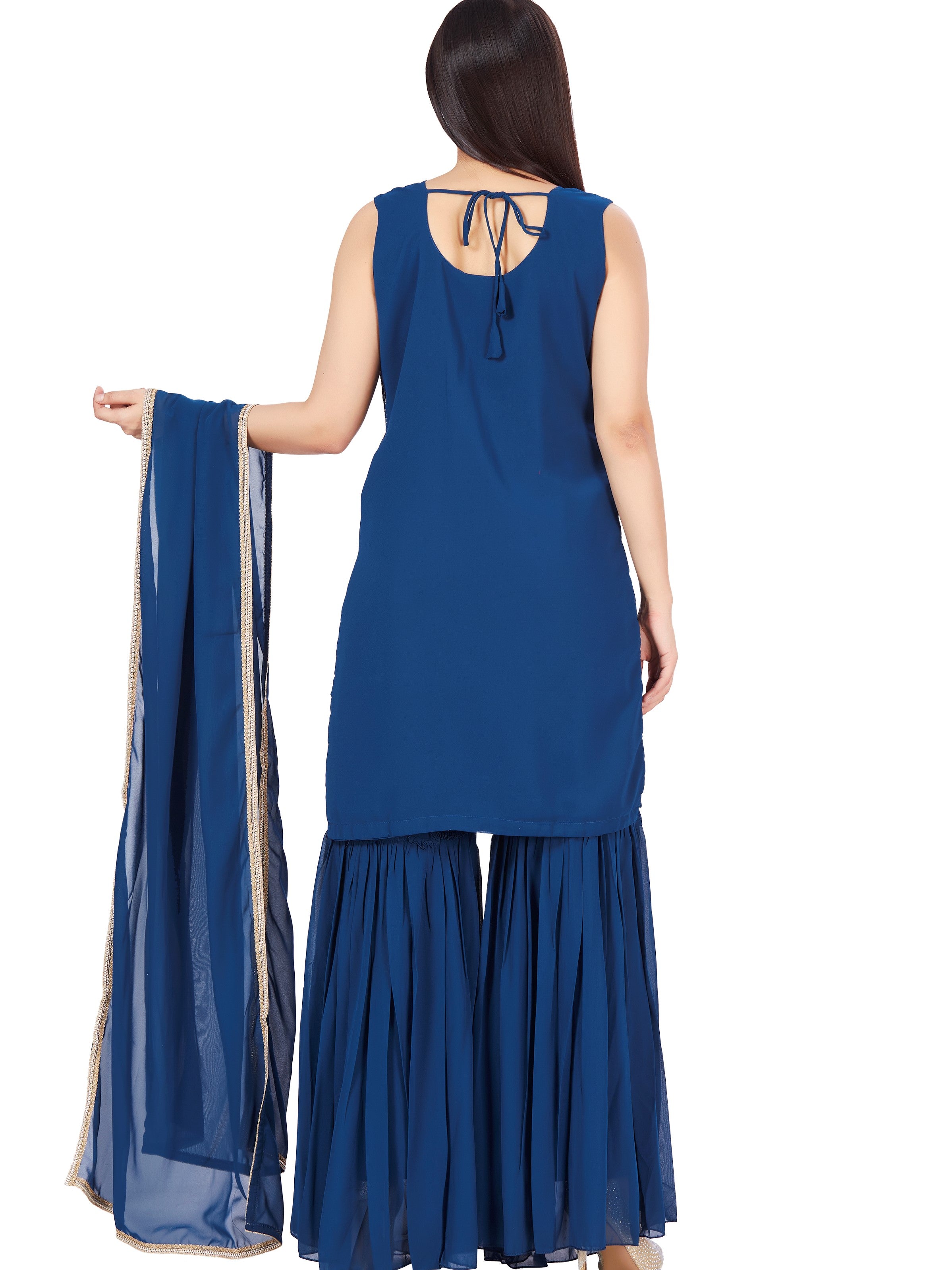 Dirsa Sharara Suit - Roop Darshan