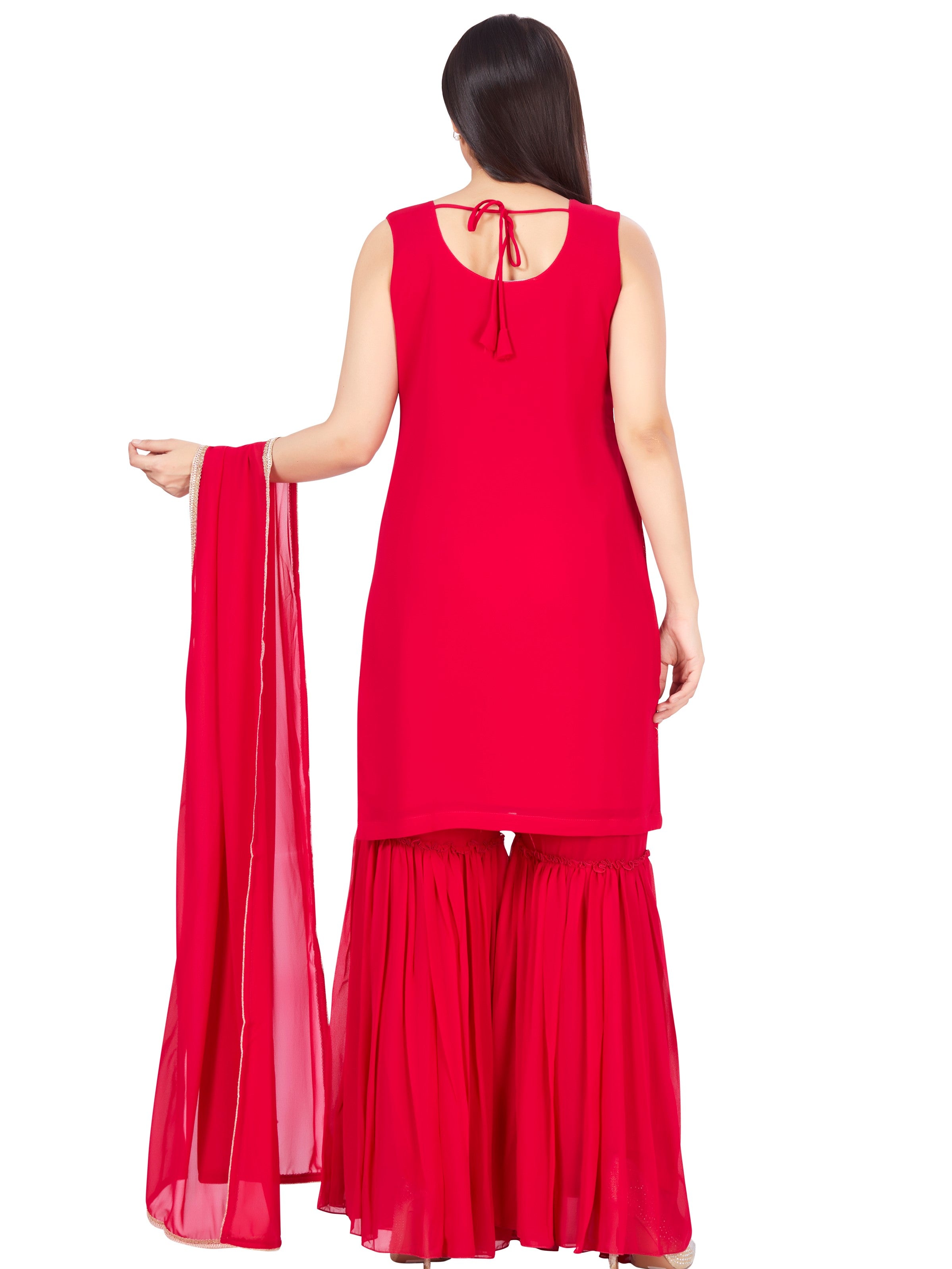 Dirsa Sharara Suit - Roop Darshan
