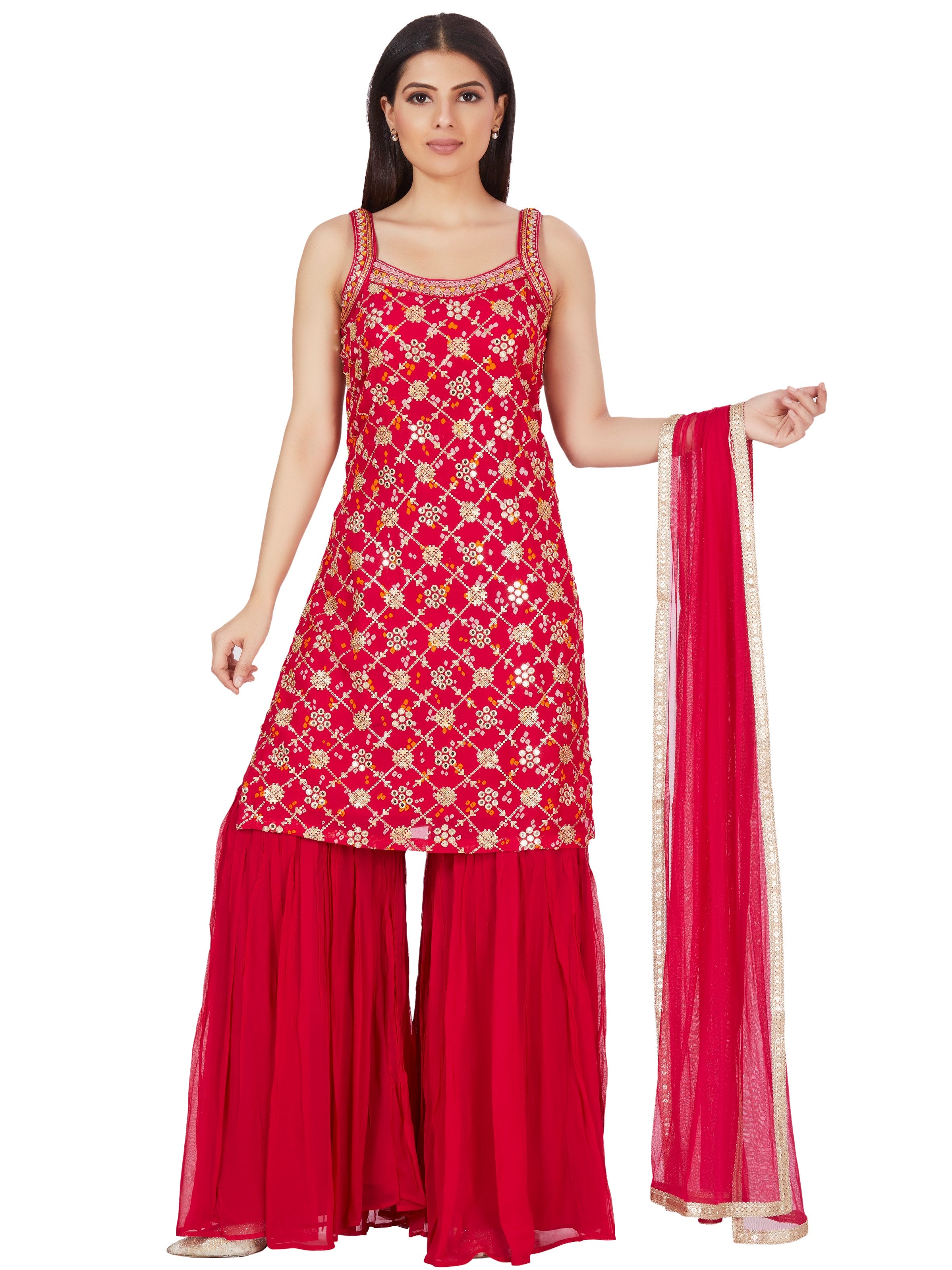Kavita Sharara Suit - Roop Darshan