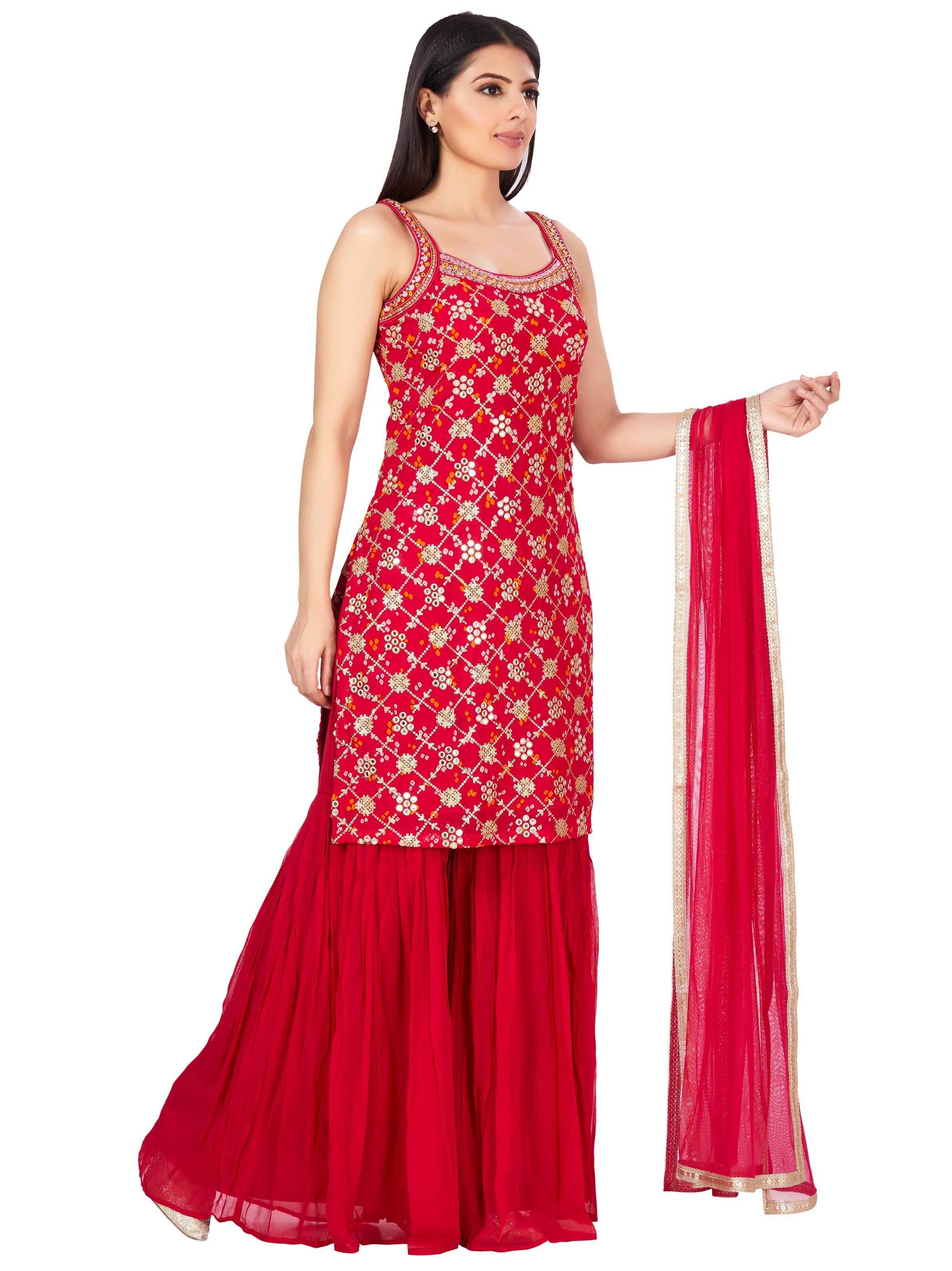 Kavita Sharara Suit - Roop Darshan