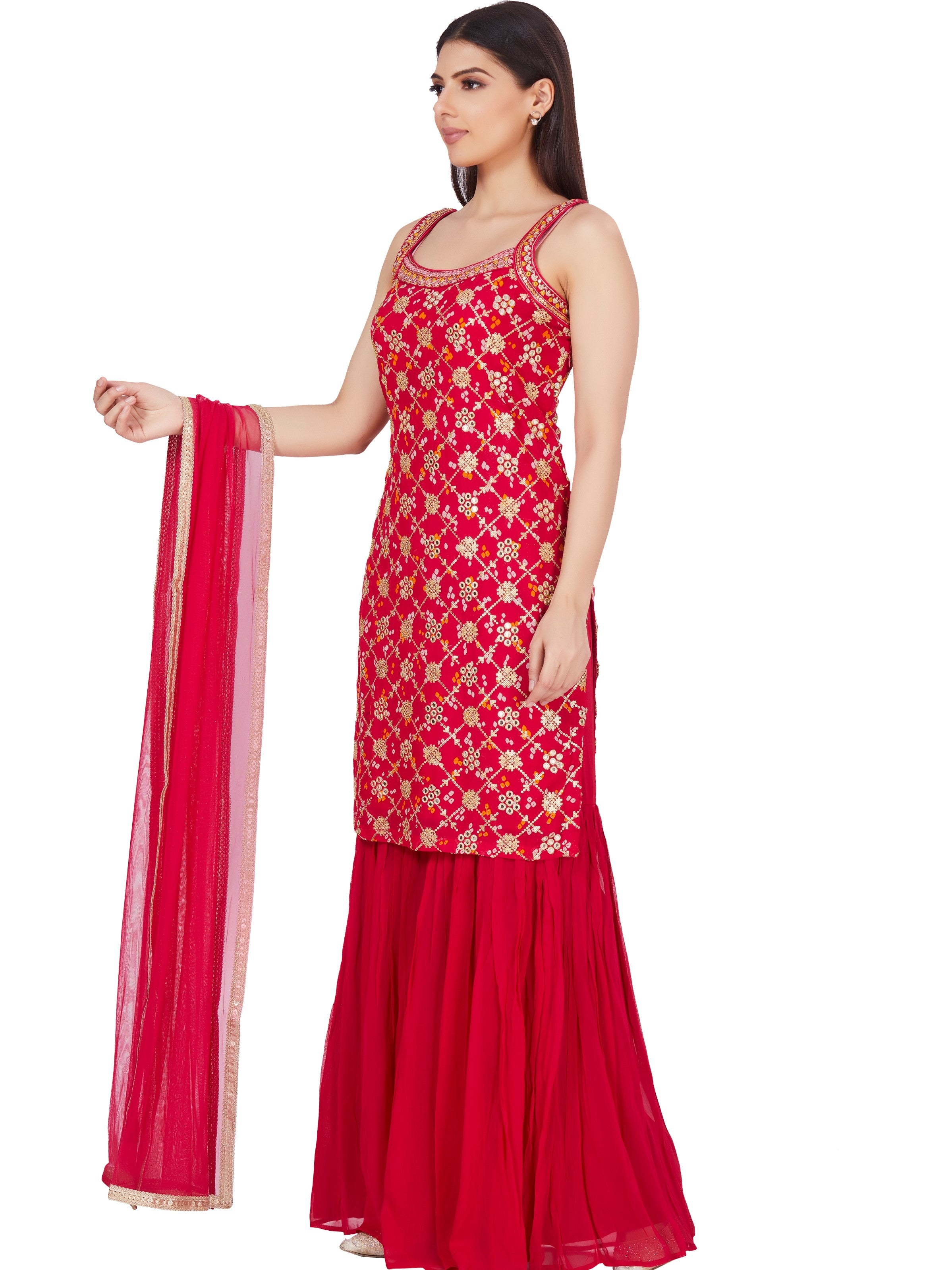Kavita Sharara Suit - Roop Darshan