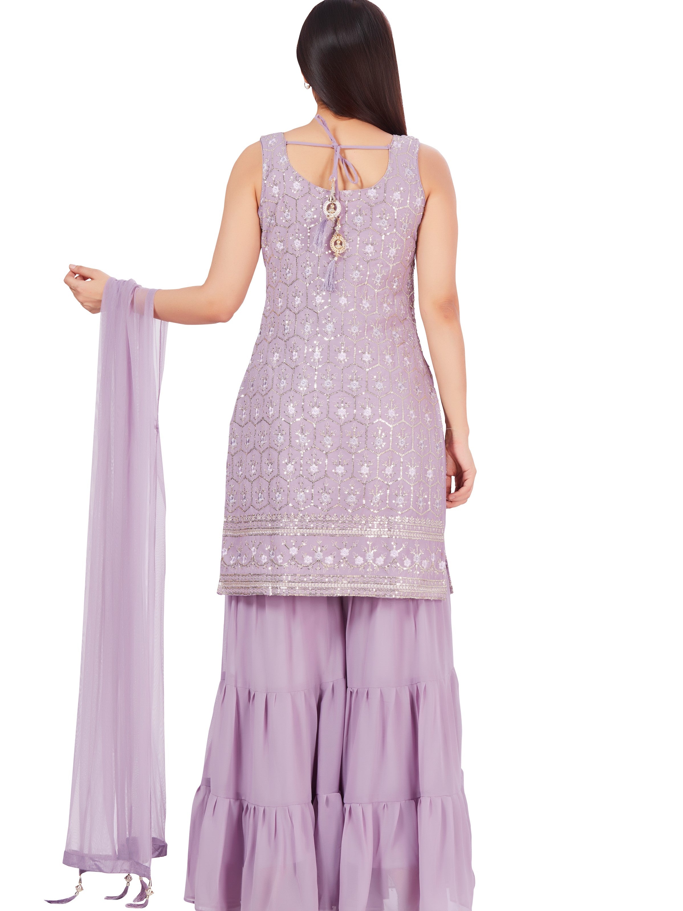 Afsana Sharara Suit - Roop Darshan