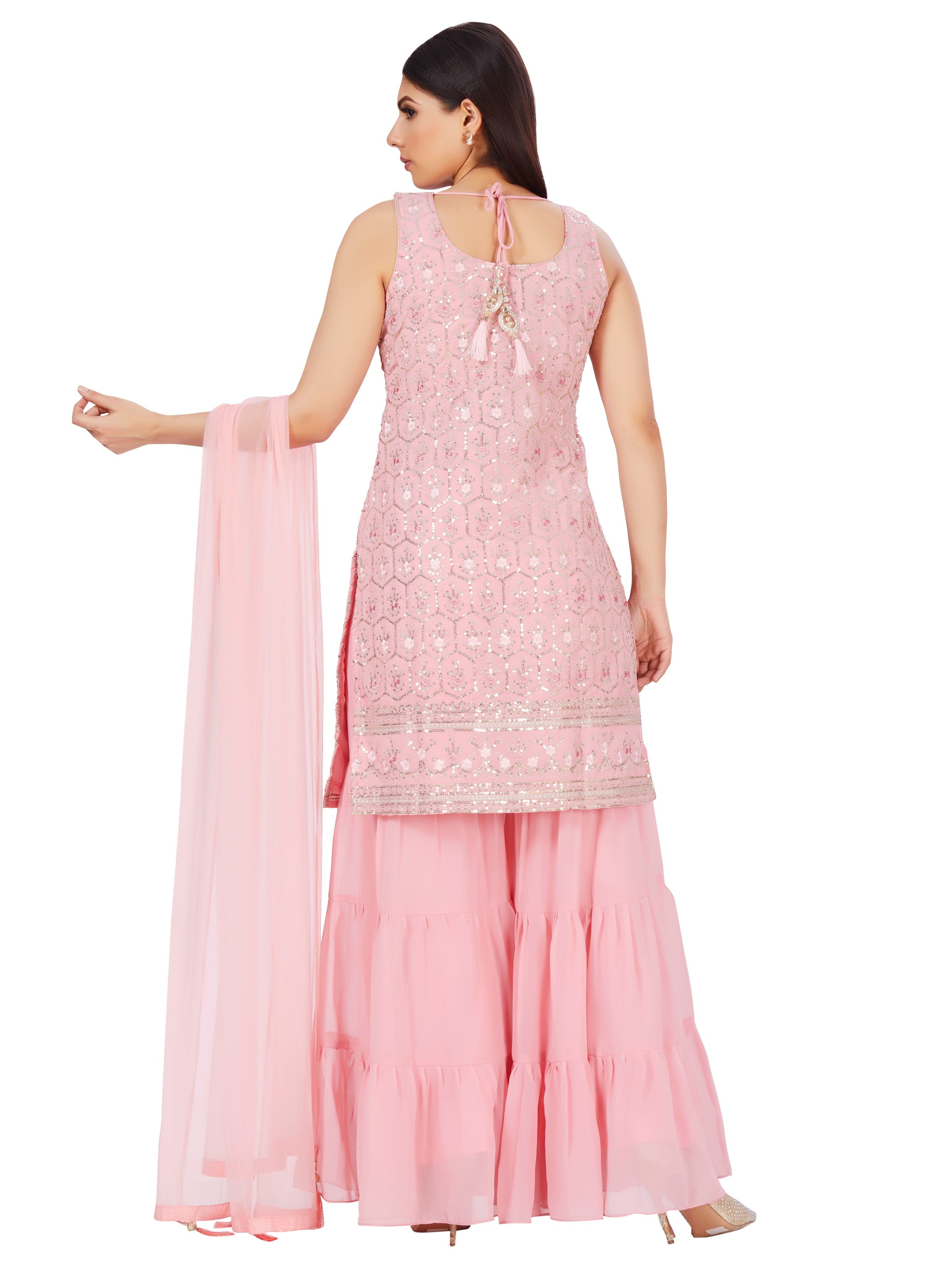 Afsana Sharara Suit - Roop Darshan