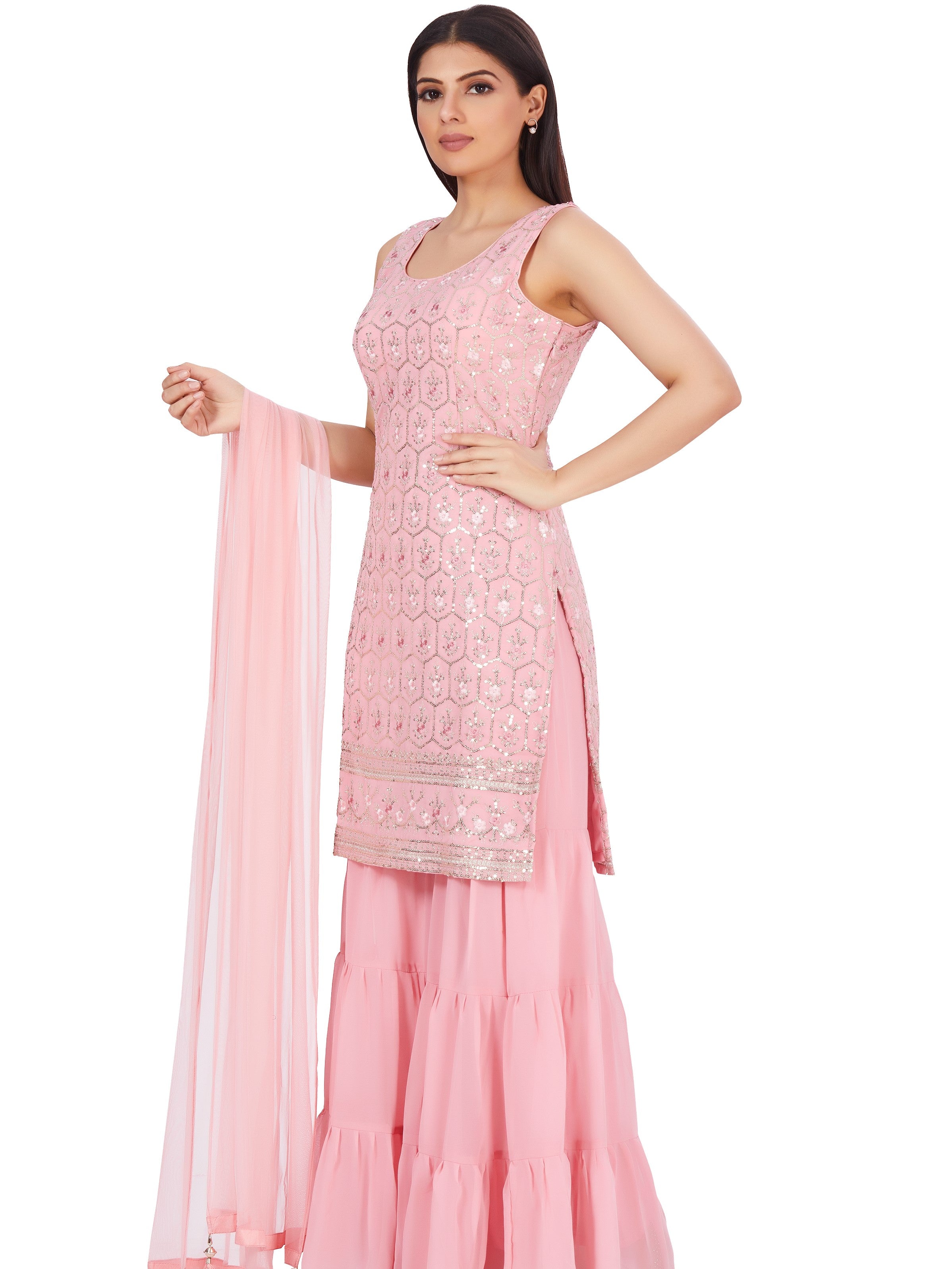 Afsana Sharara Suit - Roop Darshan