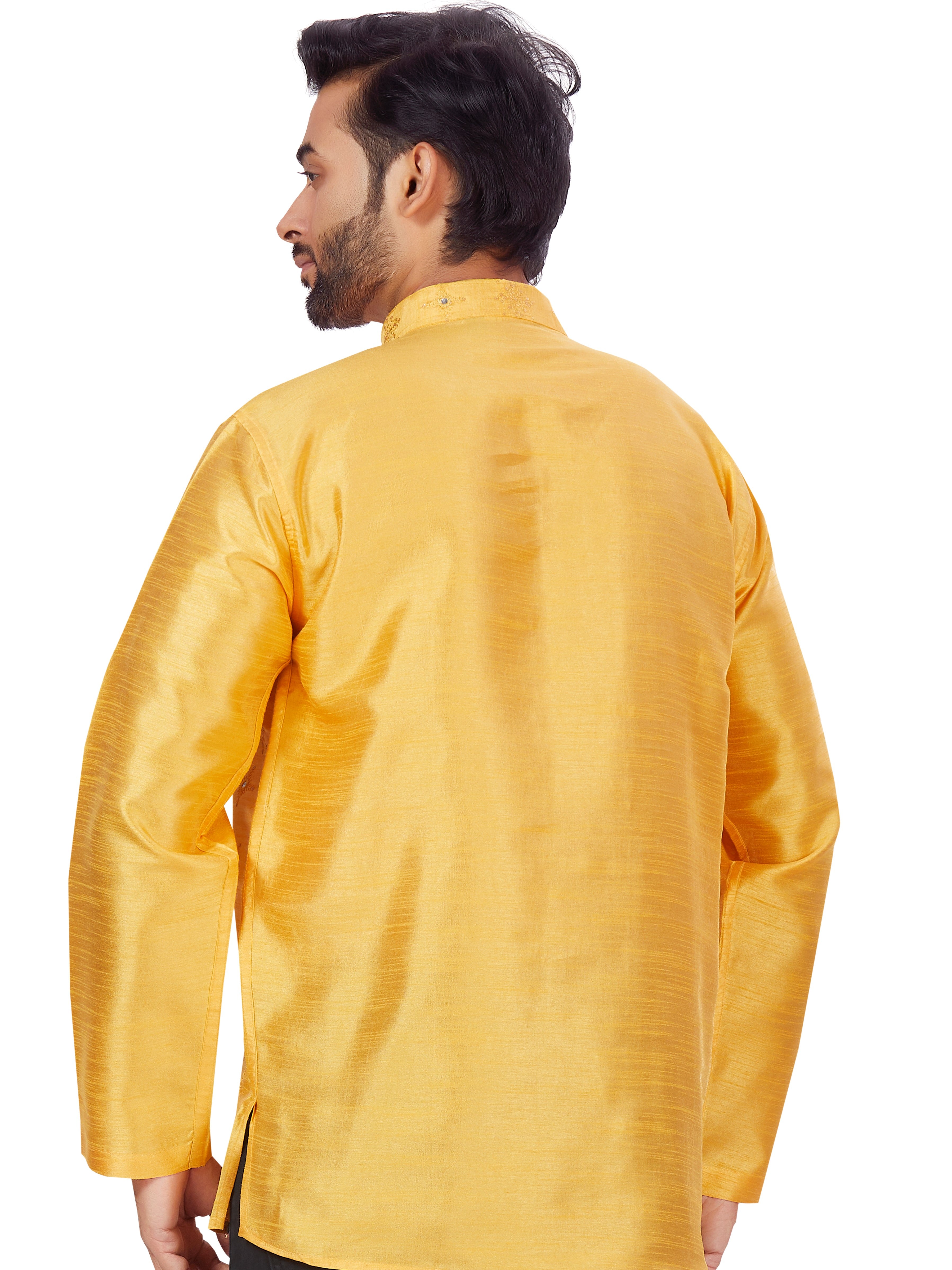 Mens Sequin Embroidered Kurti - Roop Darshan