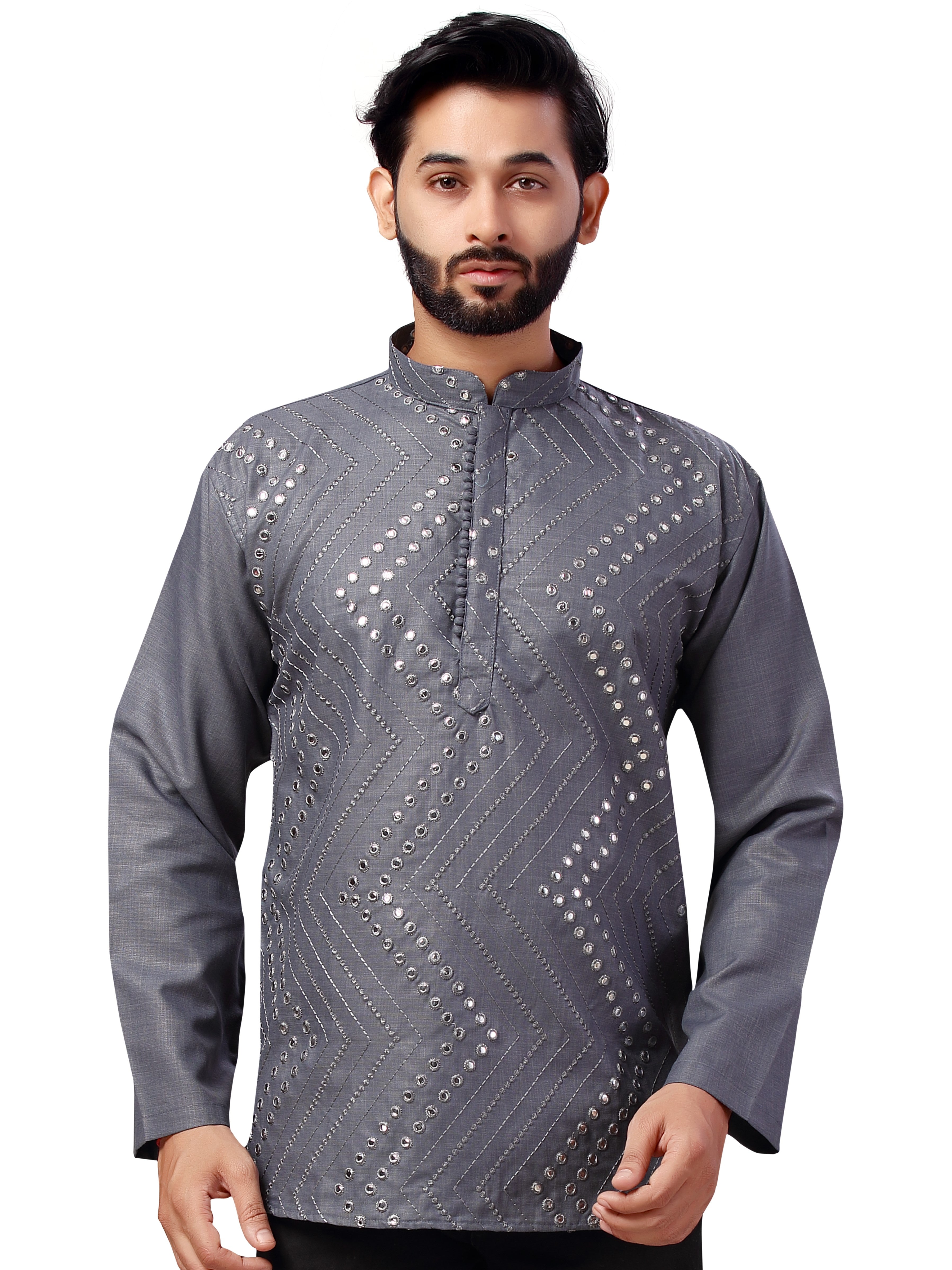 Mens Aabhla Work Kurti - Roop Darshan
