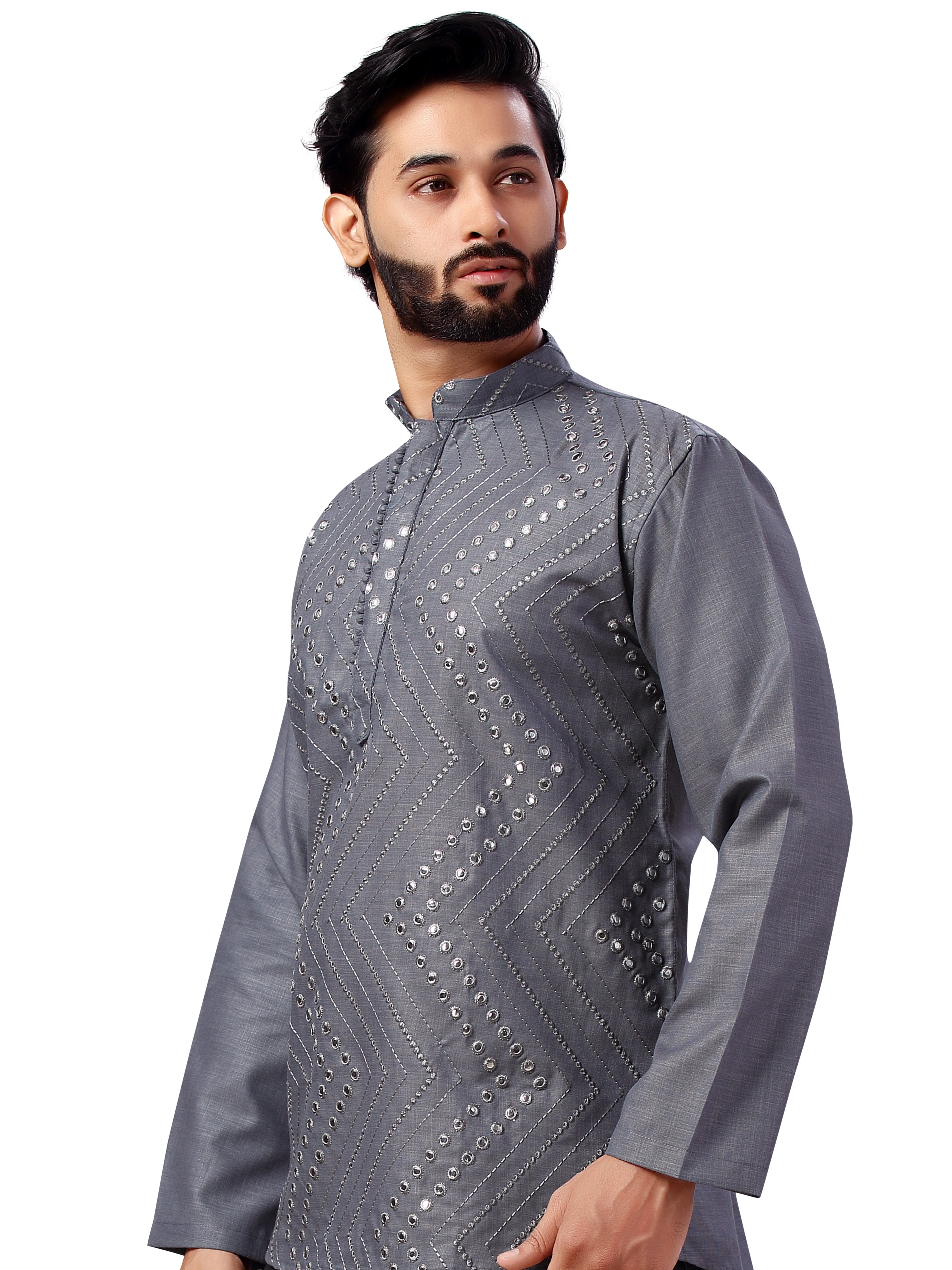 Mens Aabhla Work Kurti - Roop Darshan