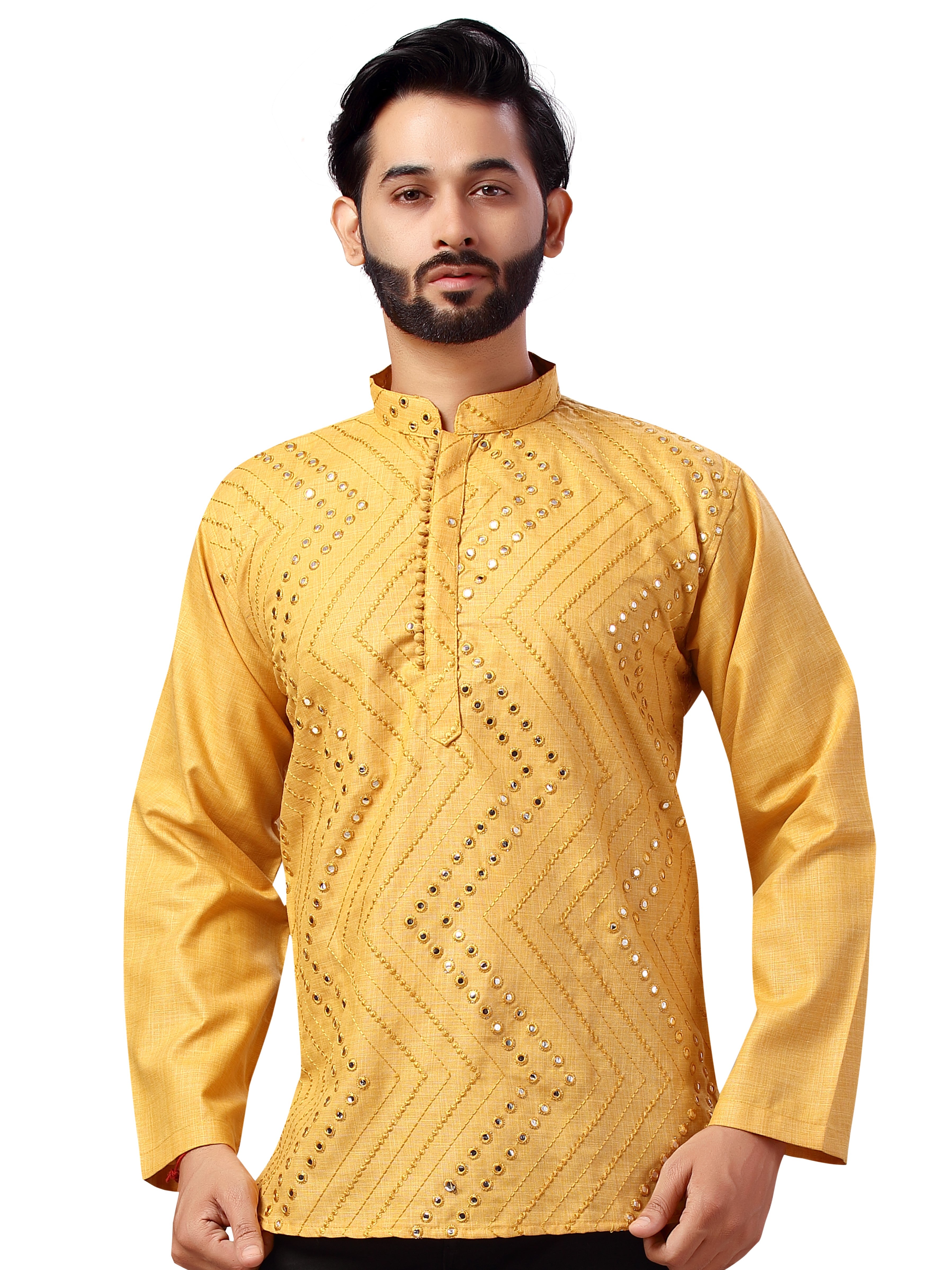 Mens Aabhla Work Kurti - Roop Darshan