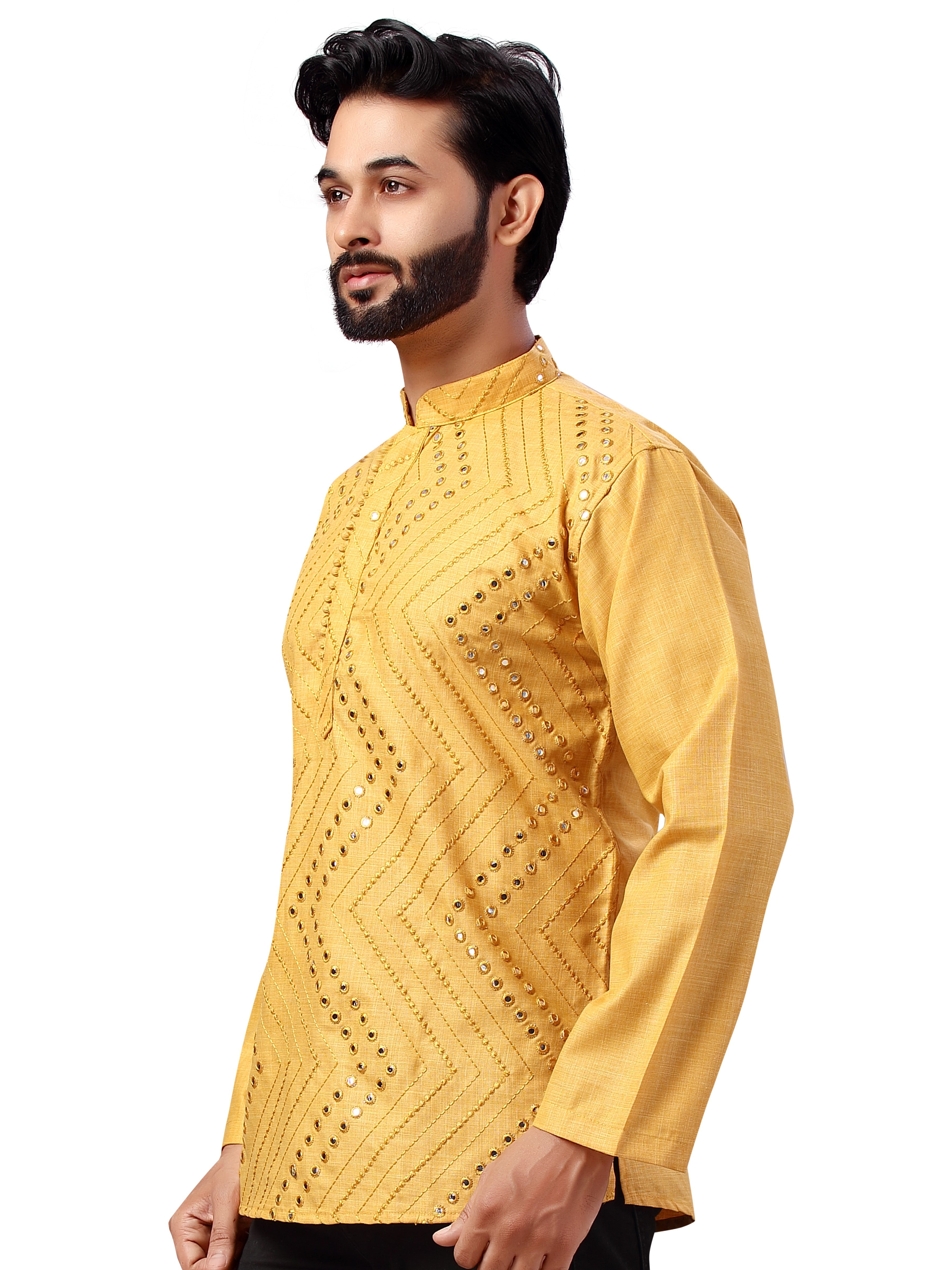 Mens Aabhla Work Kurti - Roop Darshan