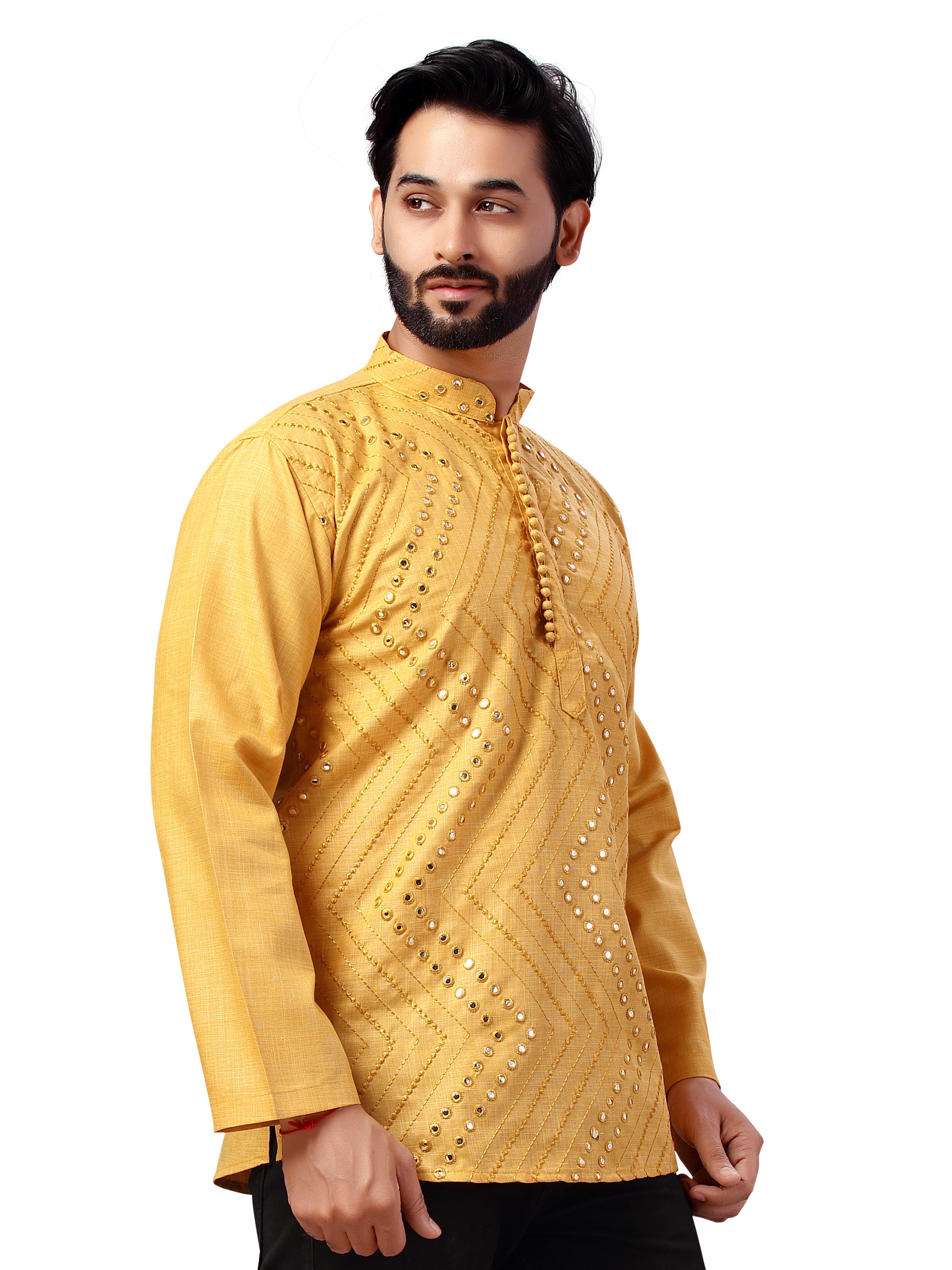 Mens Aabhla Work Kurti - Roop Darshan