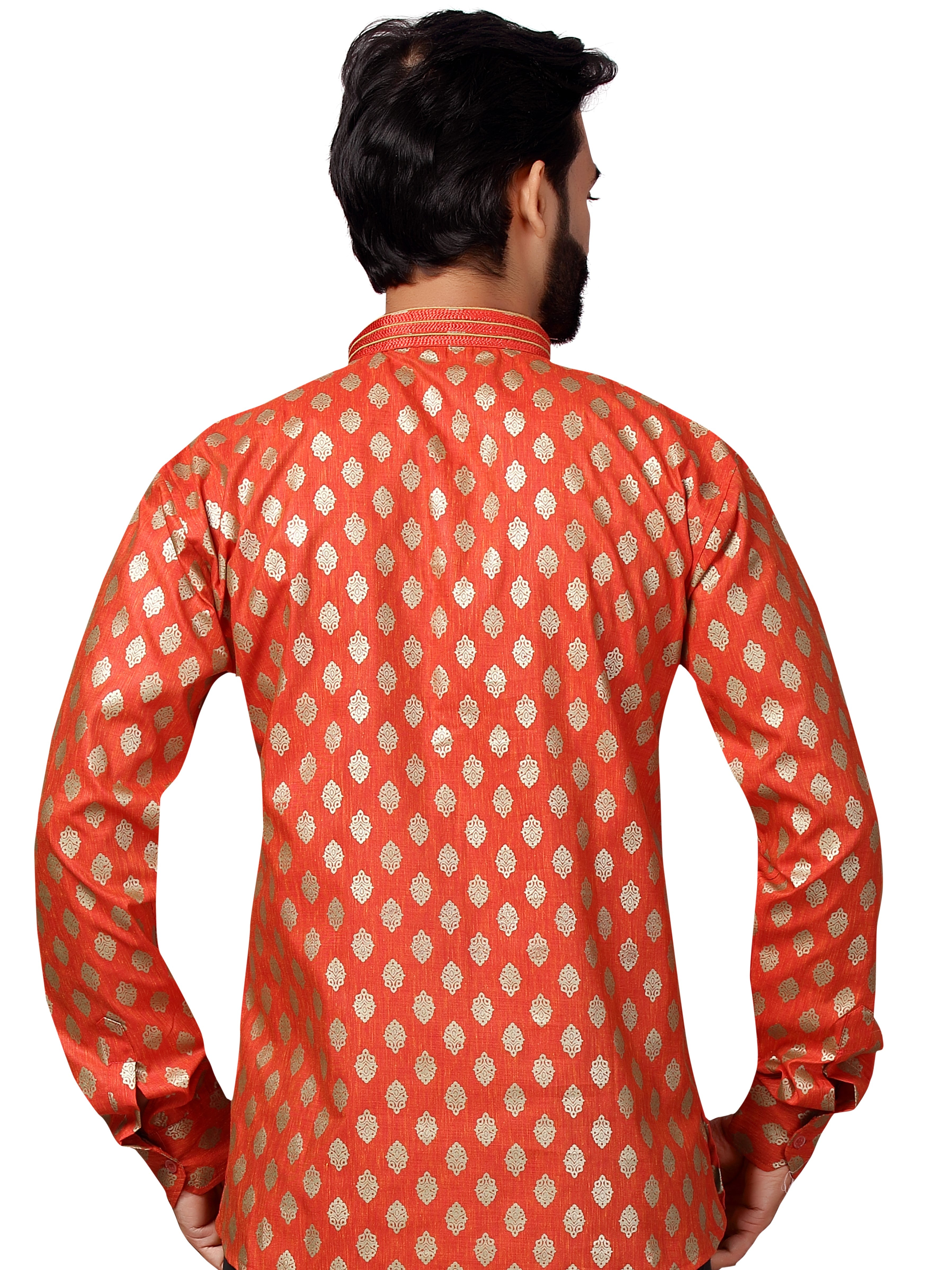 Mens Printed Kurti - Roop Darshan
