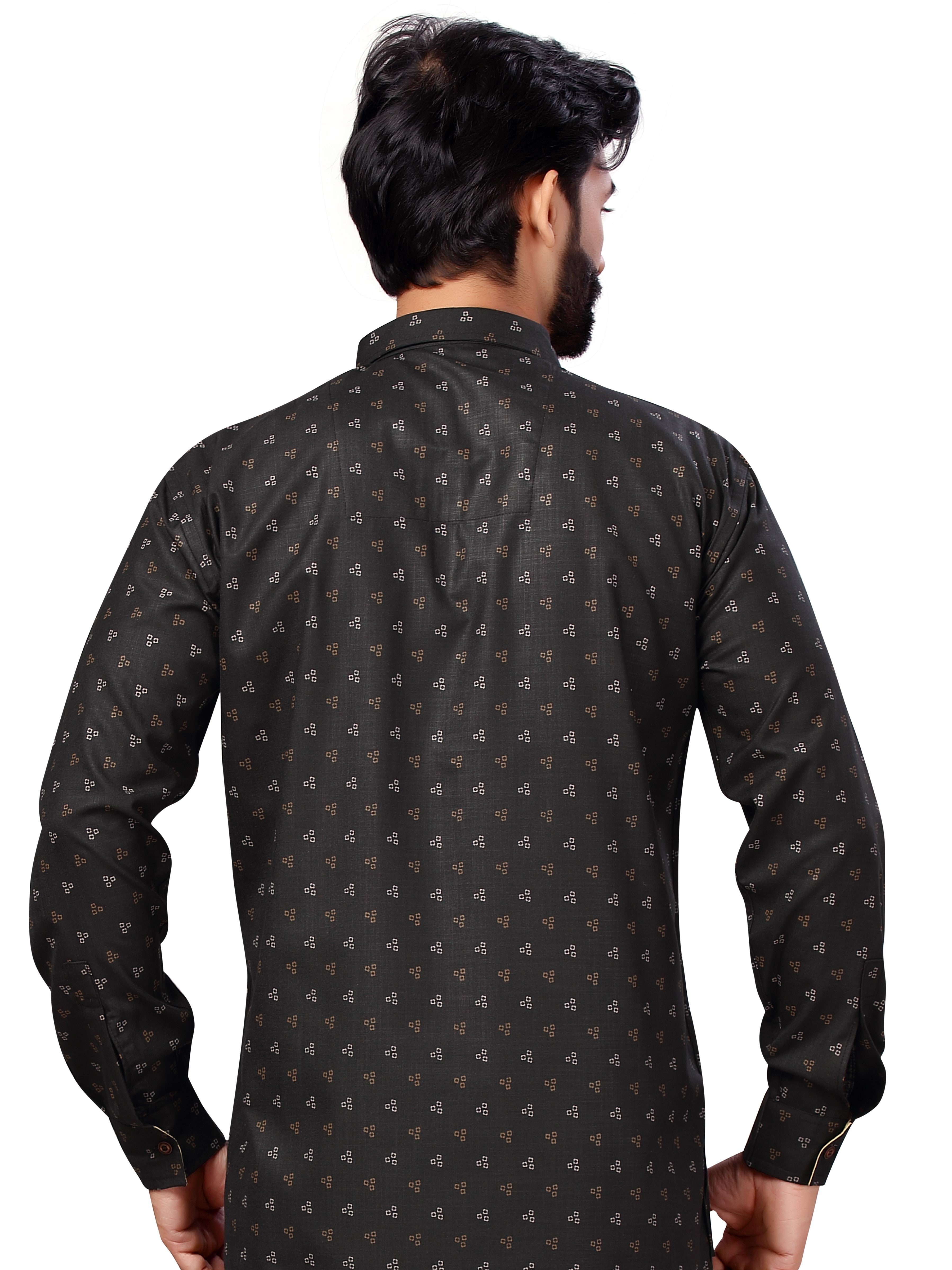 Mens Printed Kurti - Roop Darshan