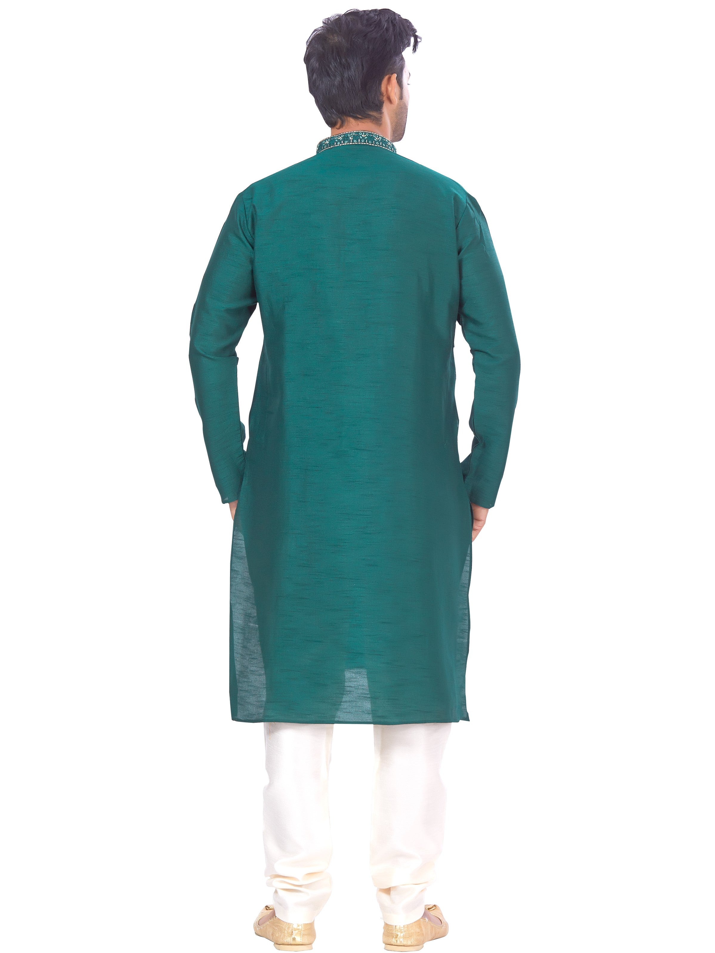 Mens Embroidered Kurta Payjama - Roop Darshan