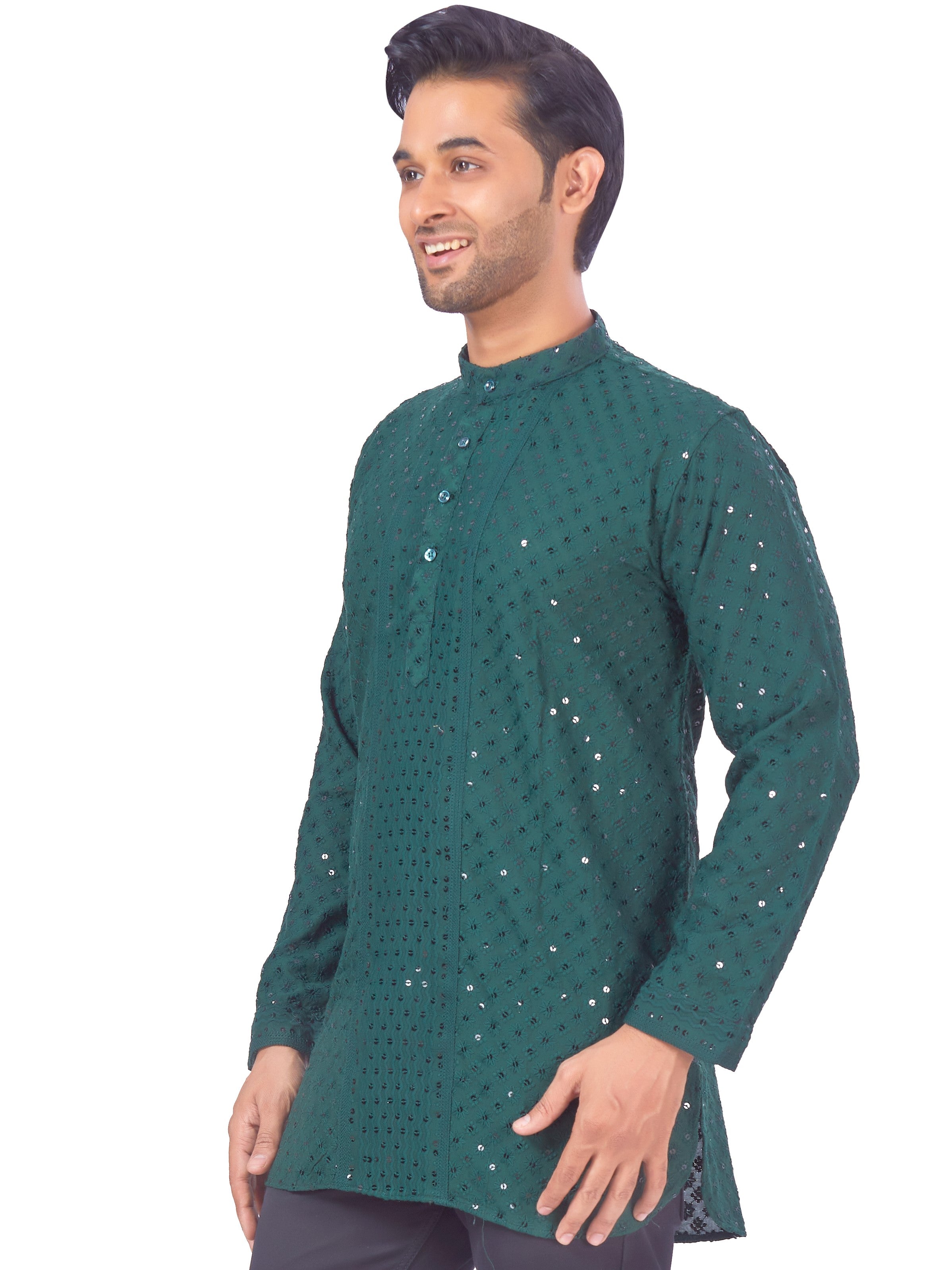Mens Chikankari Kurta - Roop Darshan